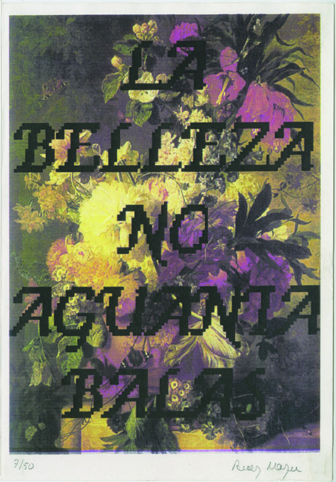 Sin título (La belleza no aguanta balas)