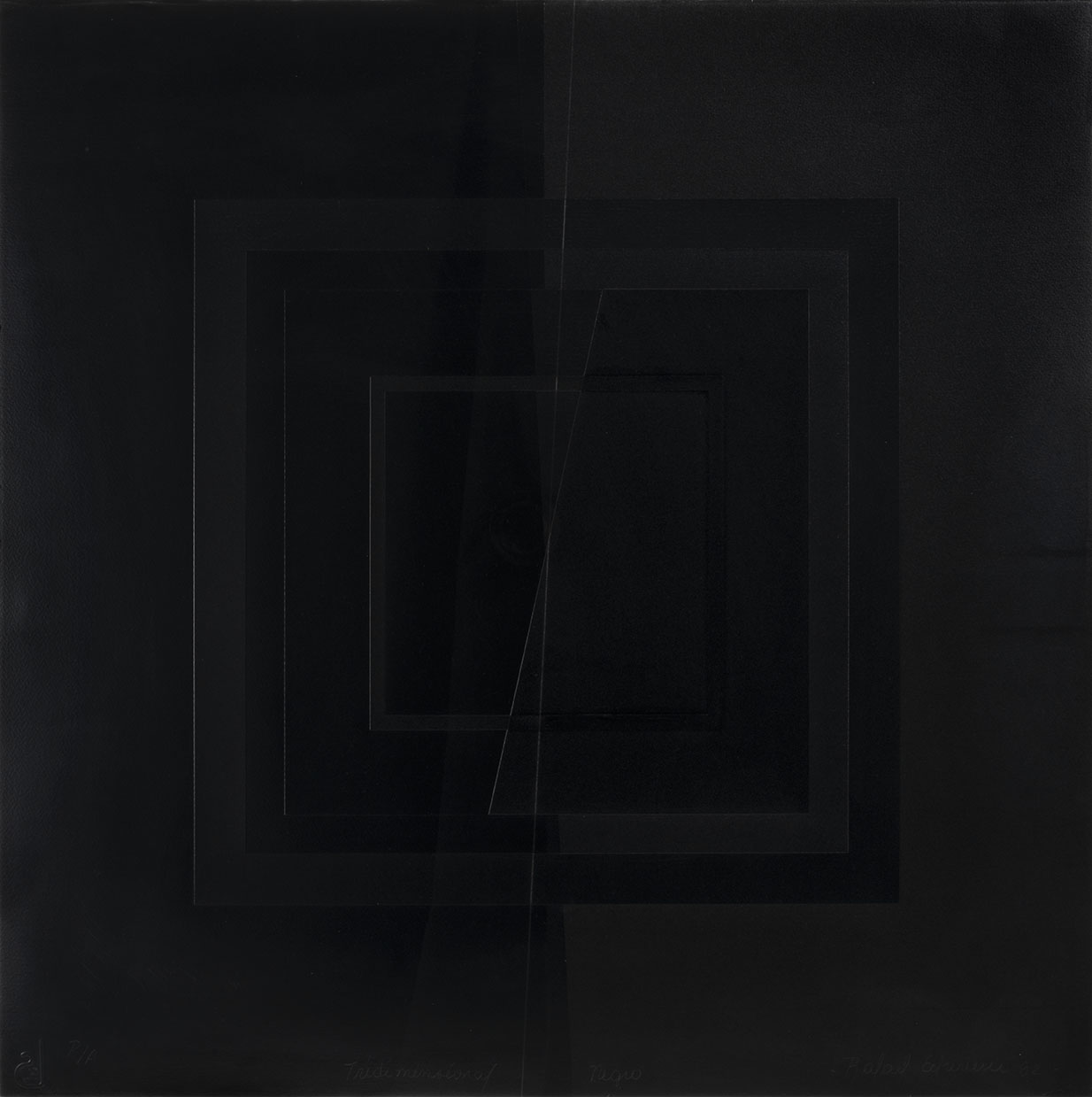Tridimensional Negro