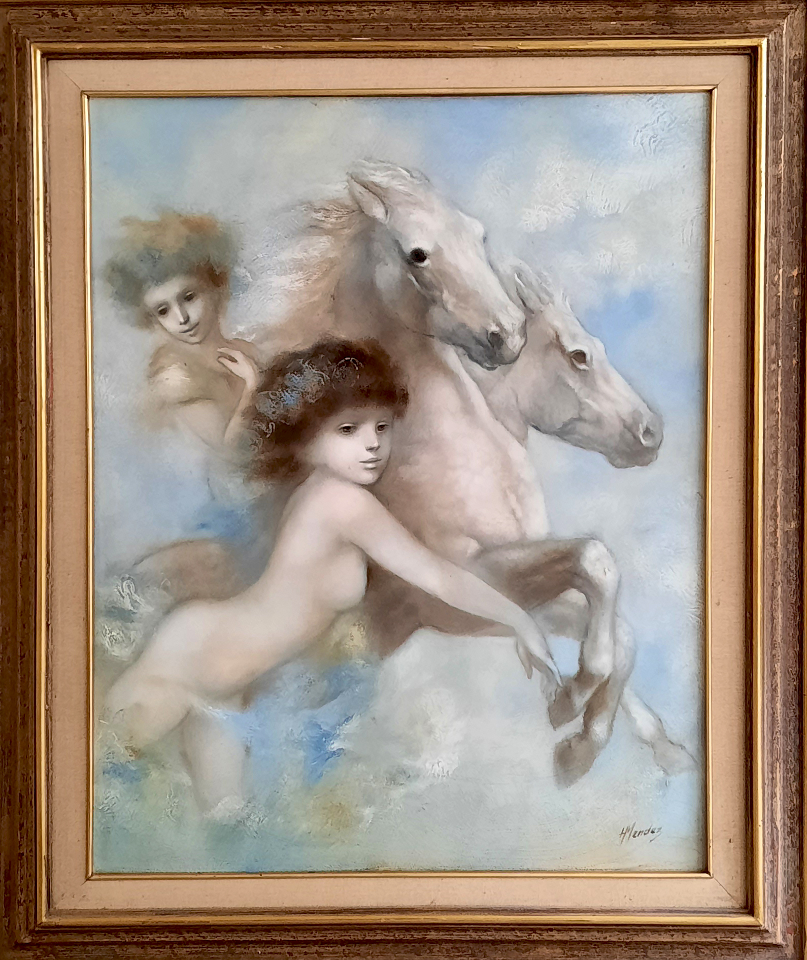 Belleza con caballos