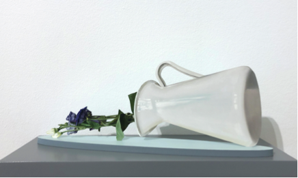 Jarro enlozado con flores