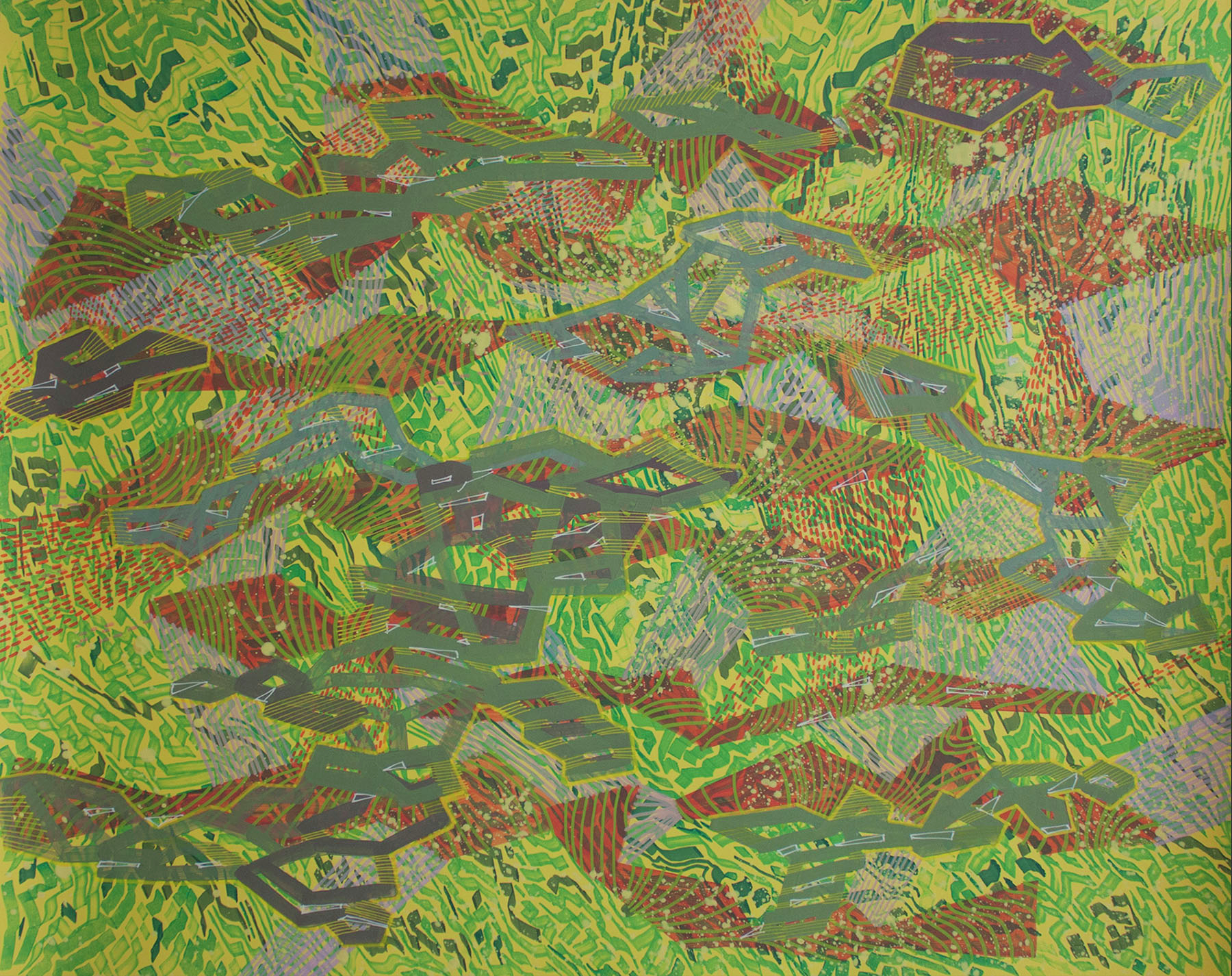 Camouflage for a place you've never been before