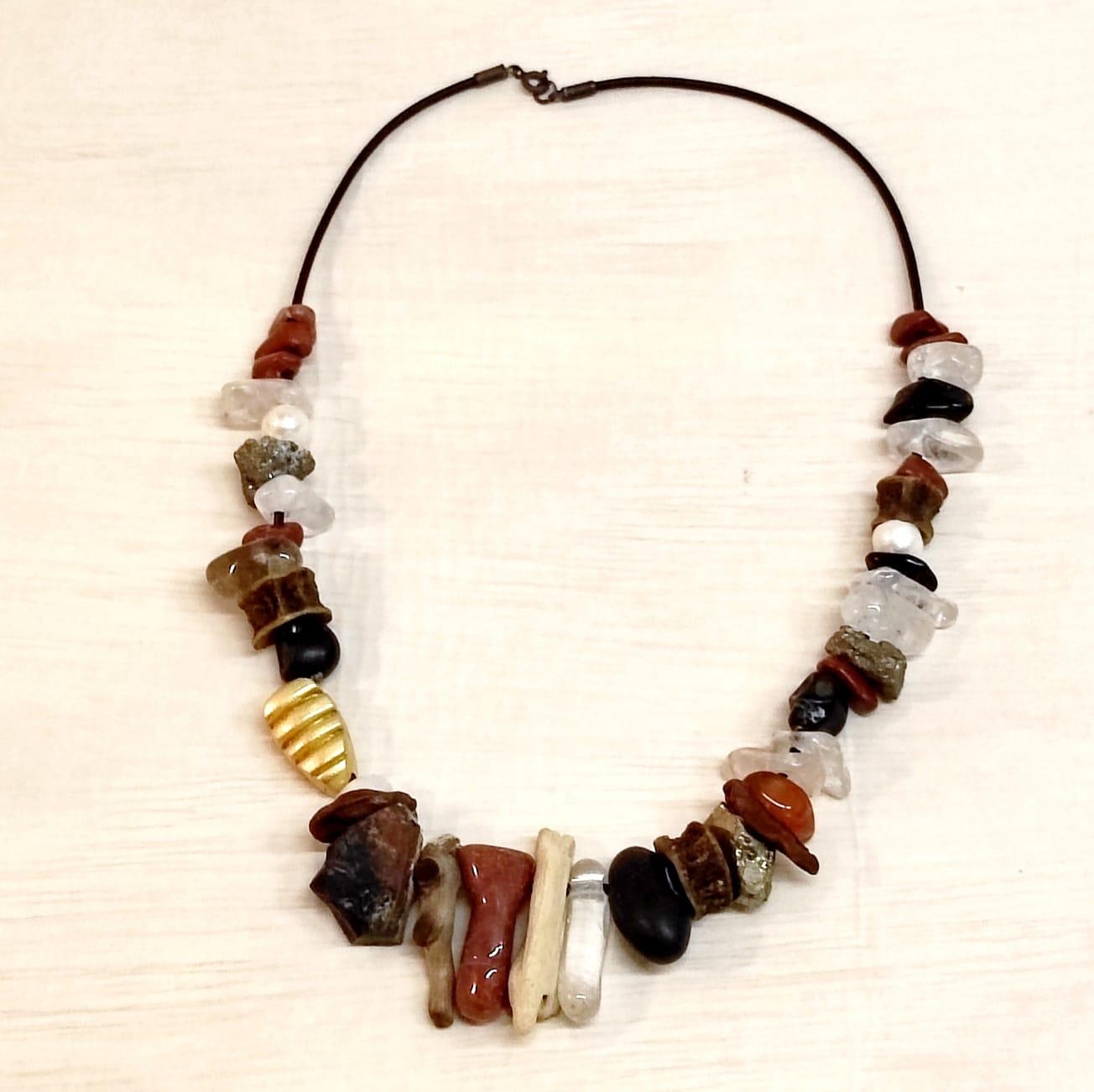  Colar Oxóssi Exú Burle Marx