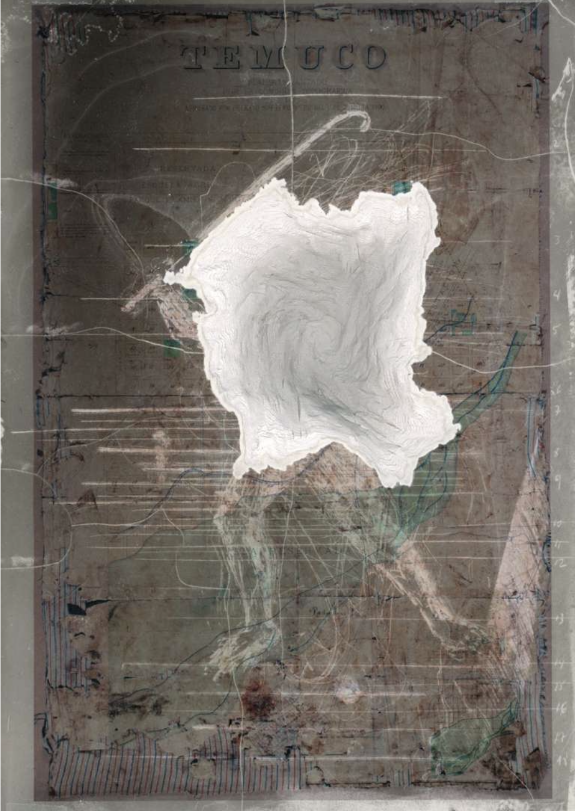 Mapa mudo  (Araucanía)