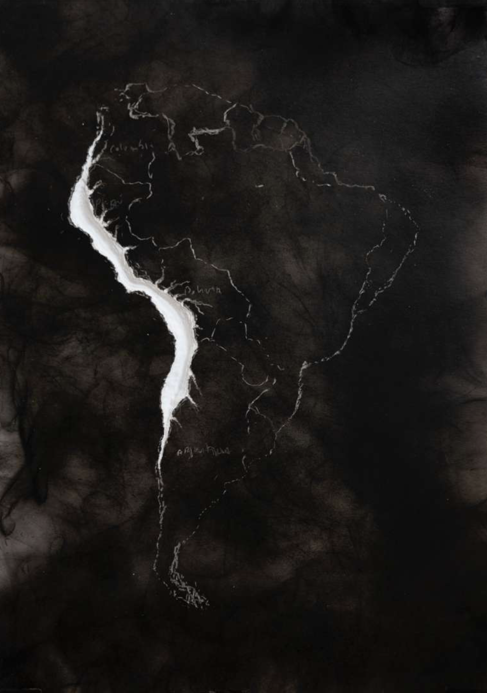 Mapa mudo (El Camino Inca)