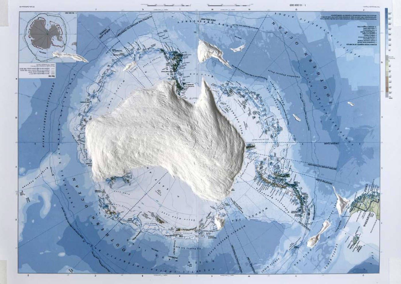 Mapa mudo (Oceanía)