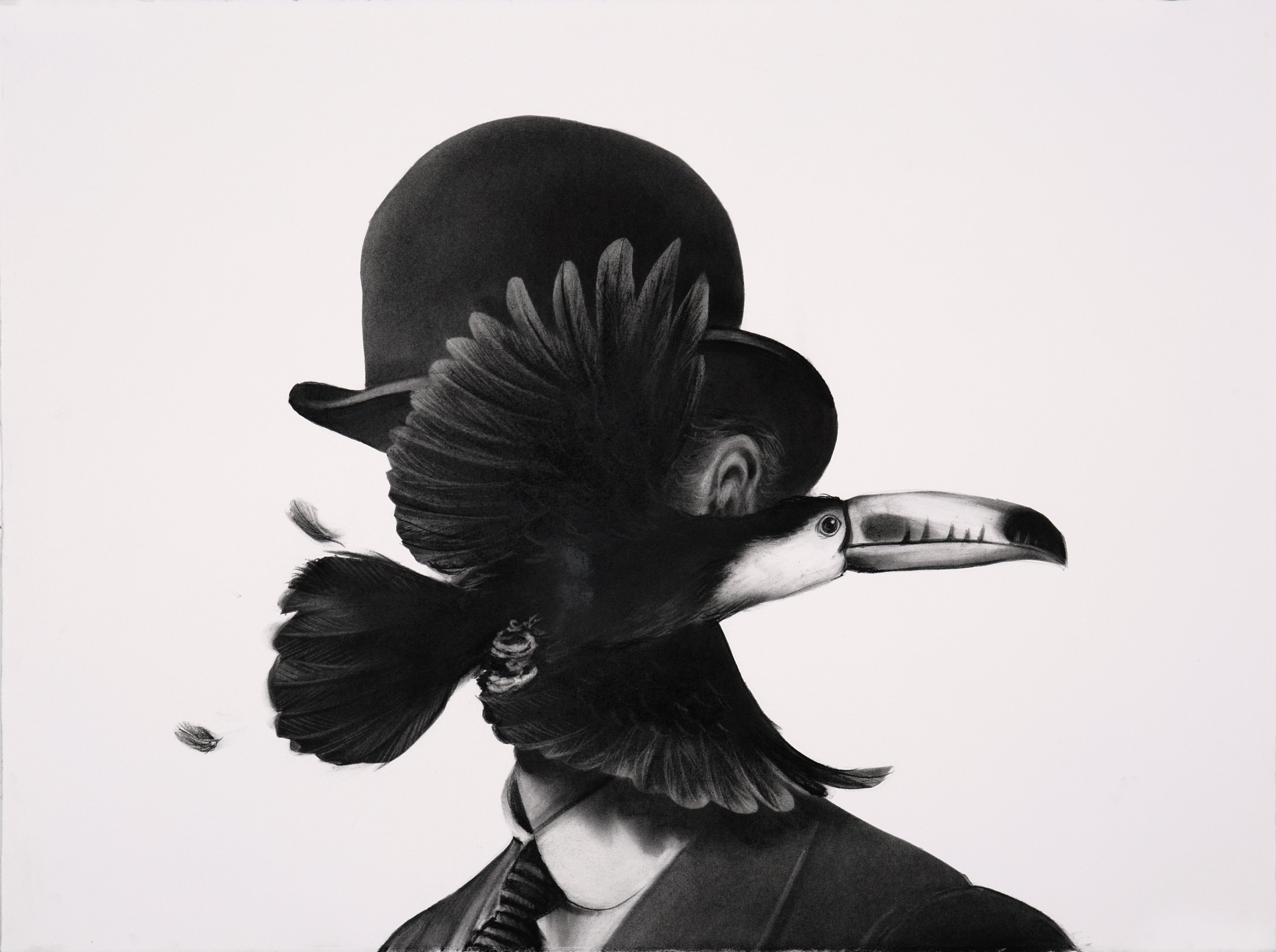 Man with bowler hat 4