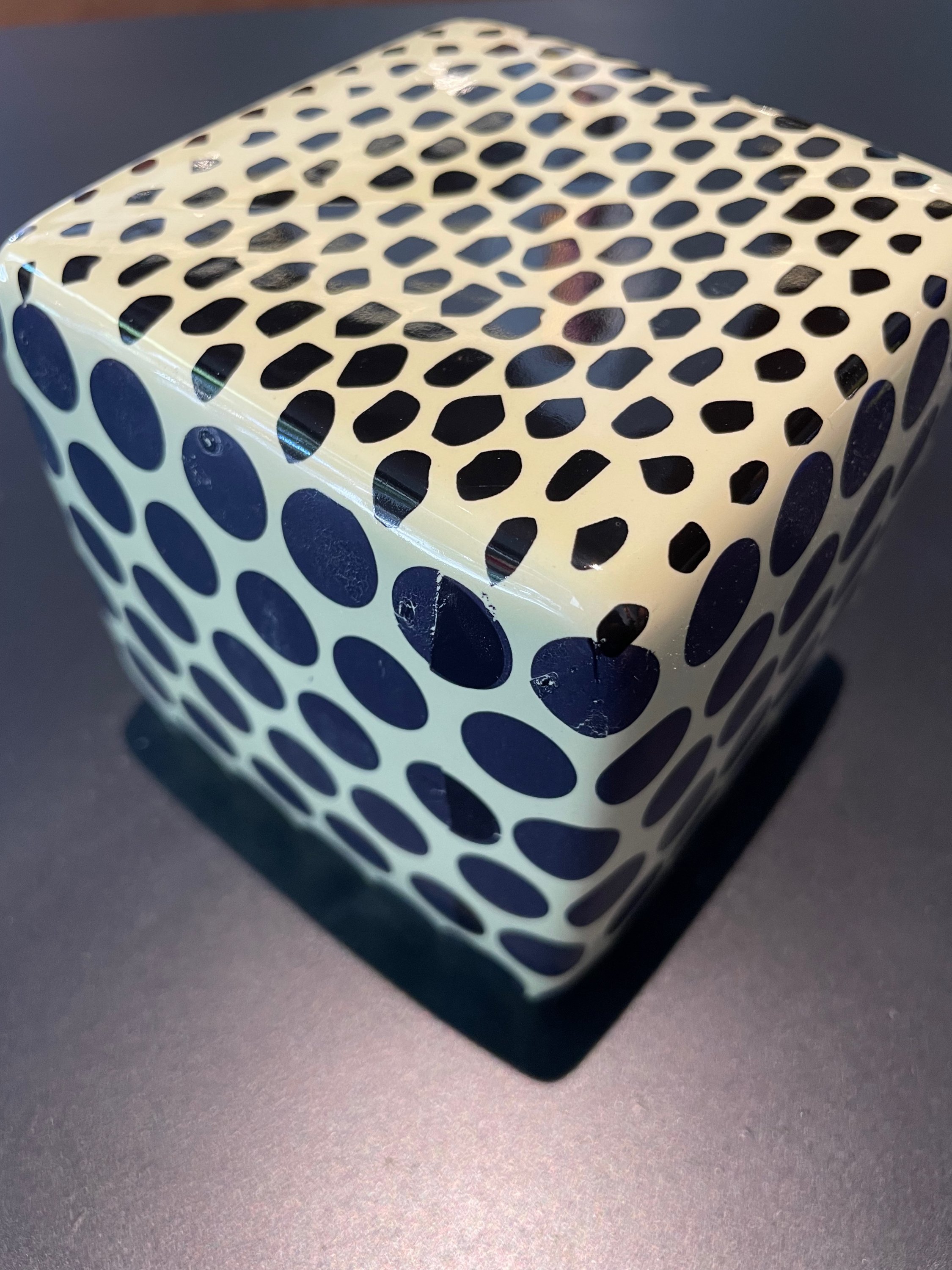 Polka Dots & Specks on Light Yellow