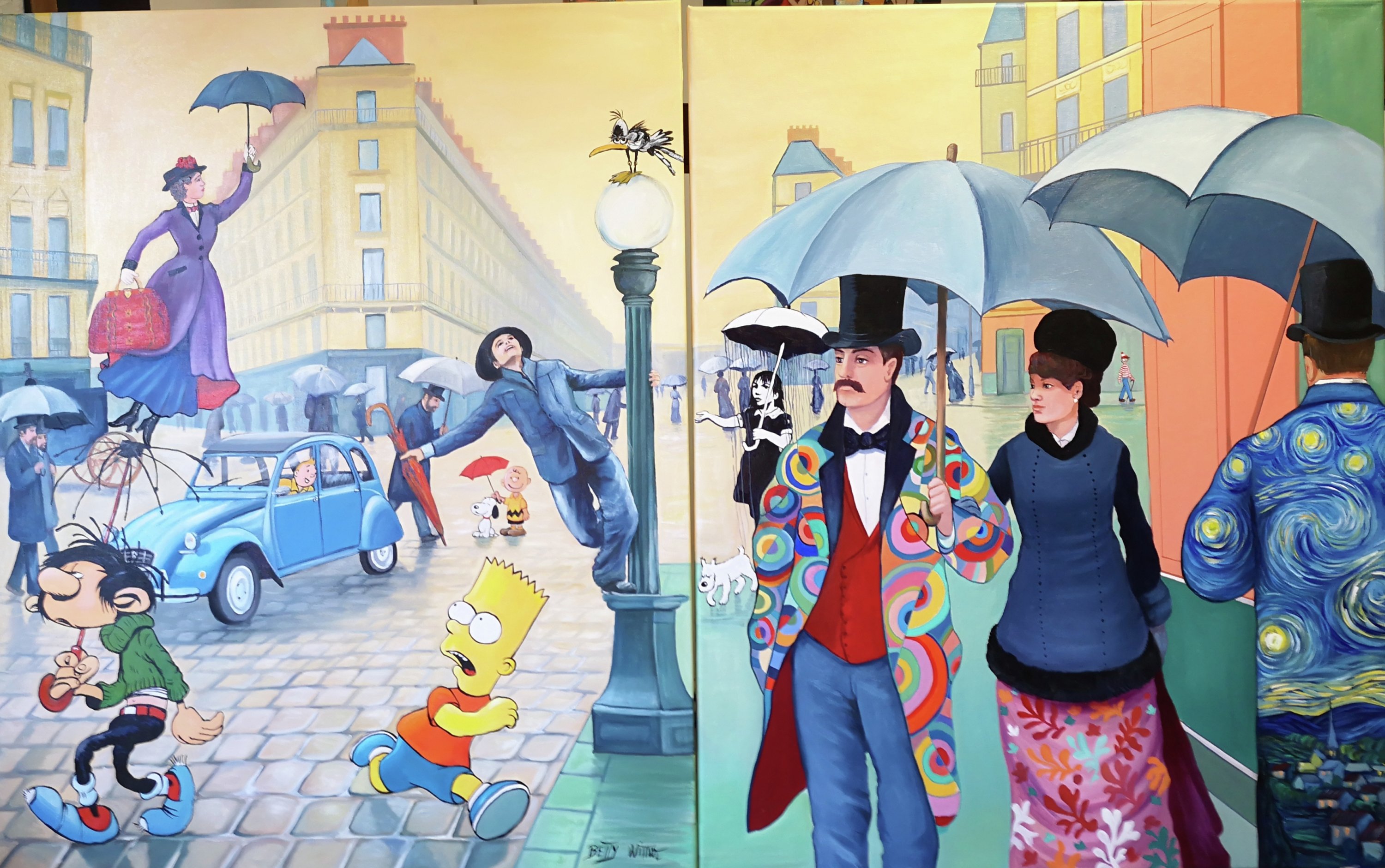 Jour de pluie (diptyque)