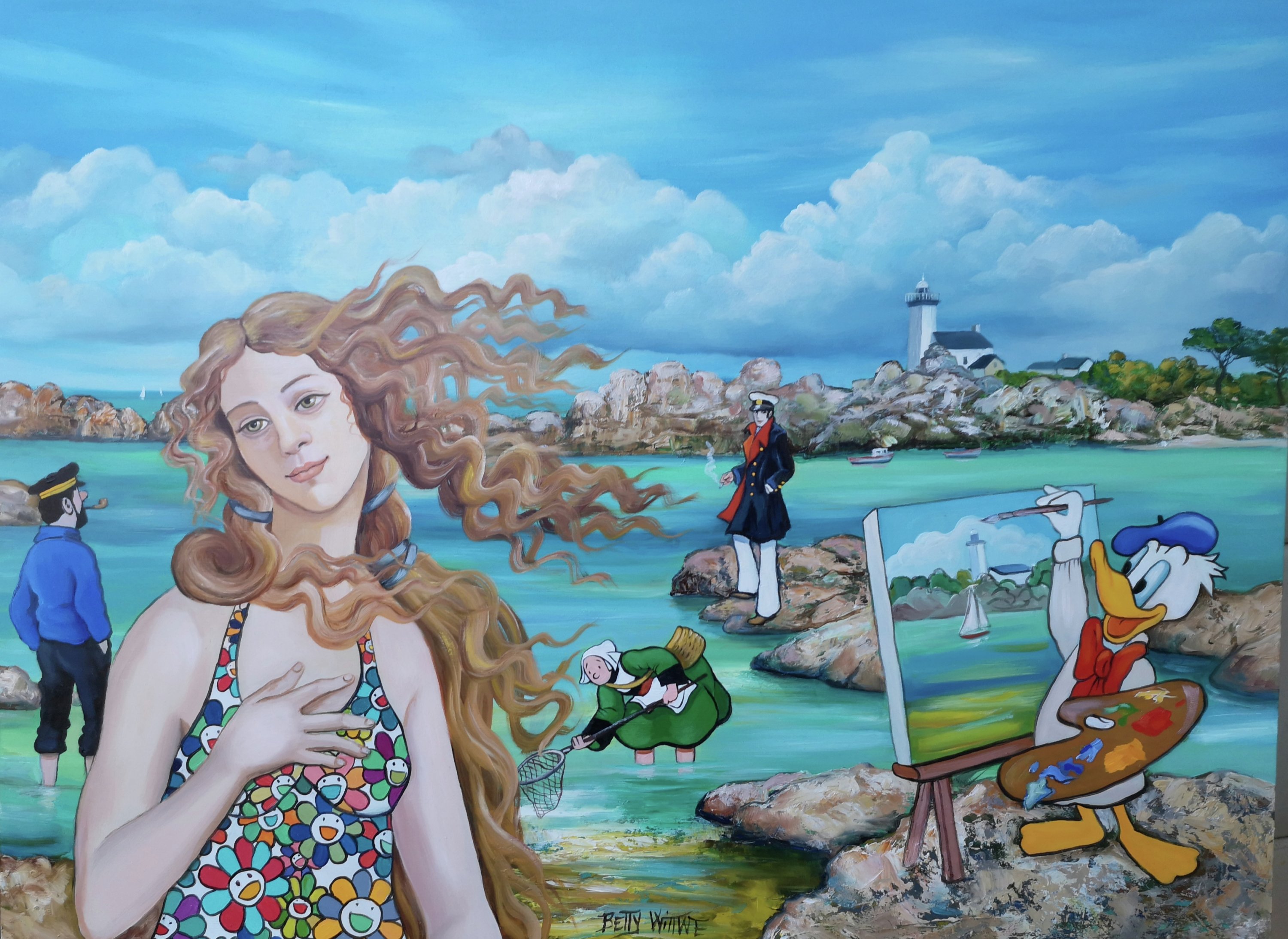 La vénus à la plage