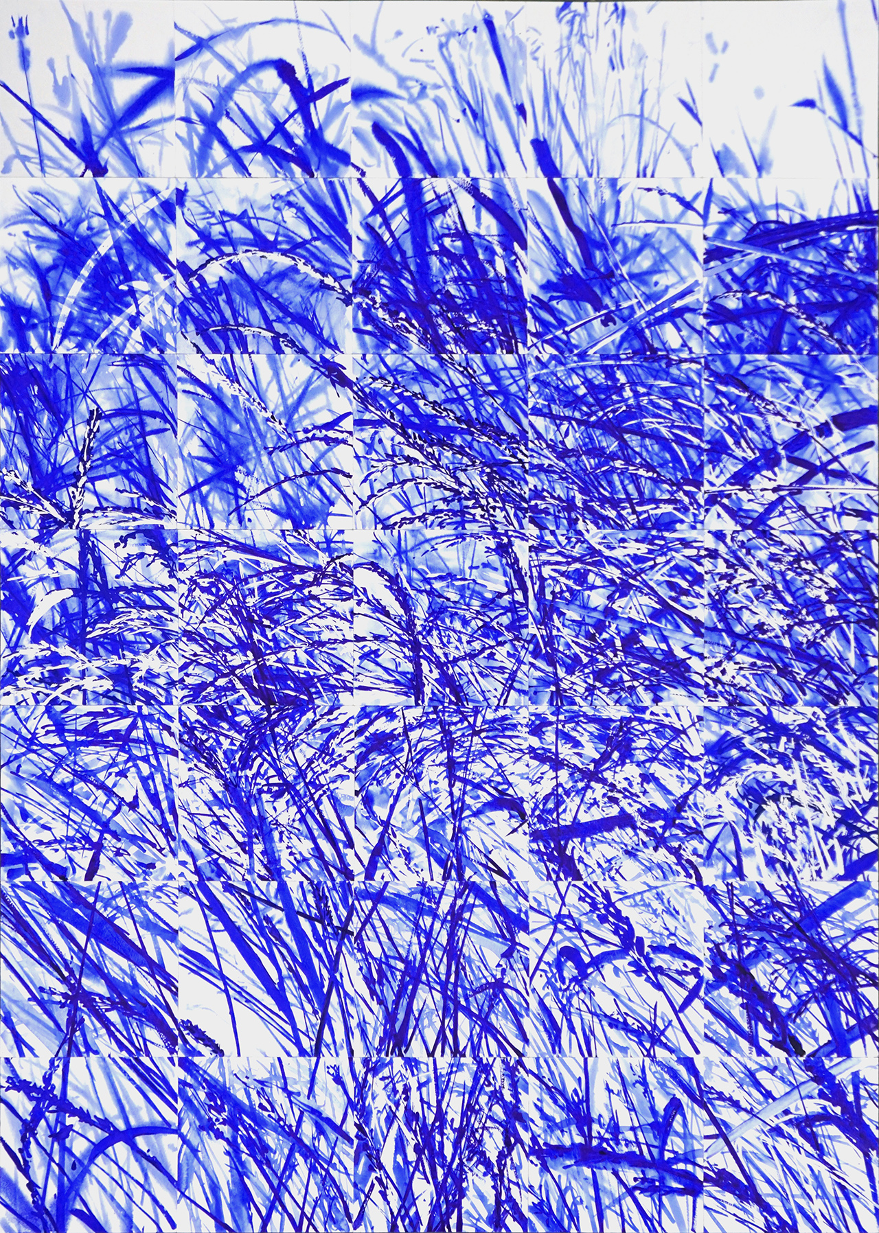 Sin título (Pradera azul)