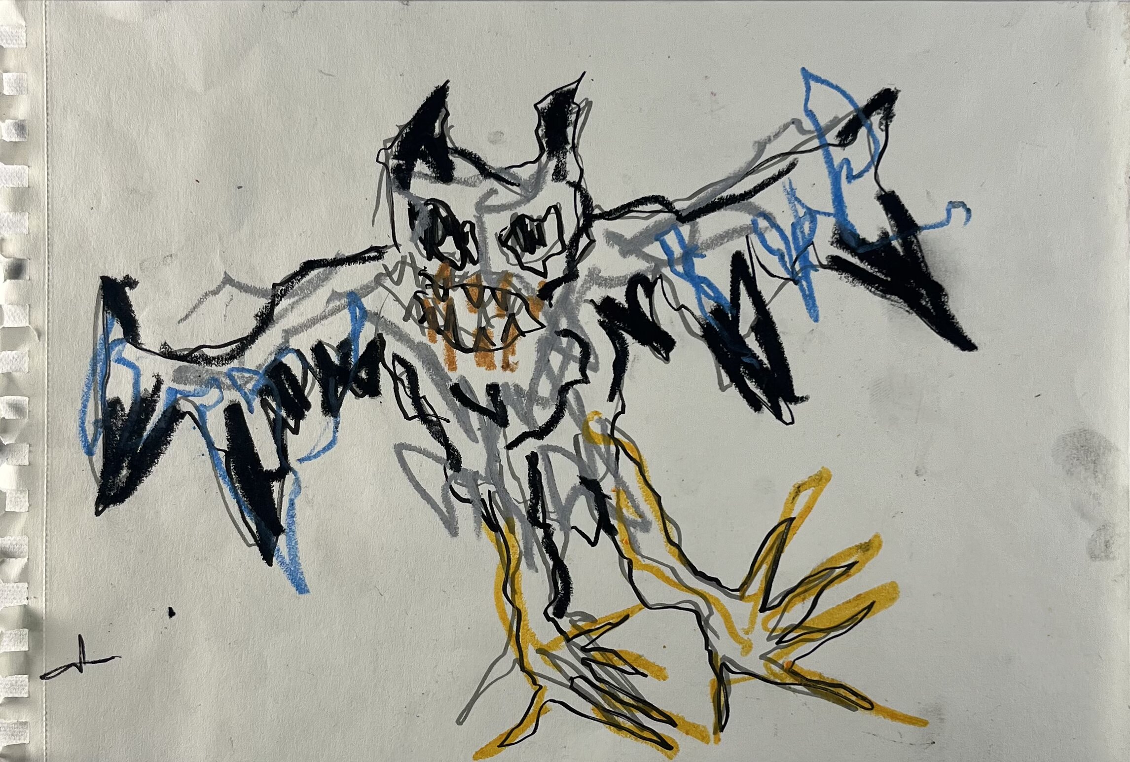 A UwU bat lost in the space