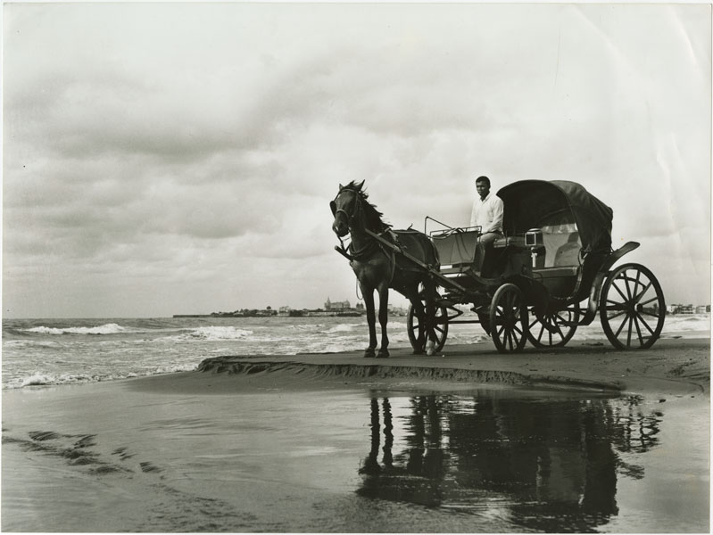 El coche de la playa