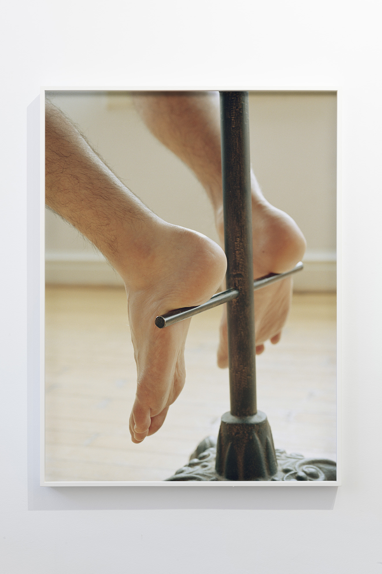 Feet on cross