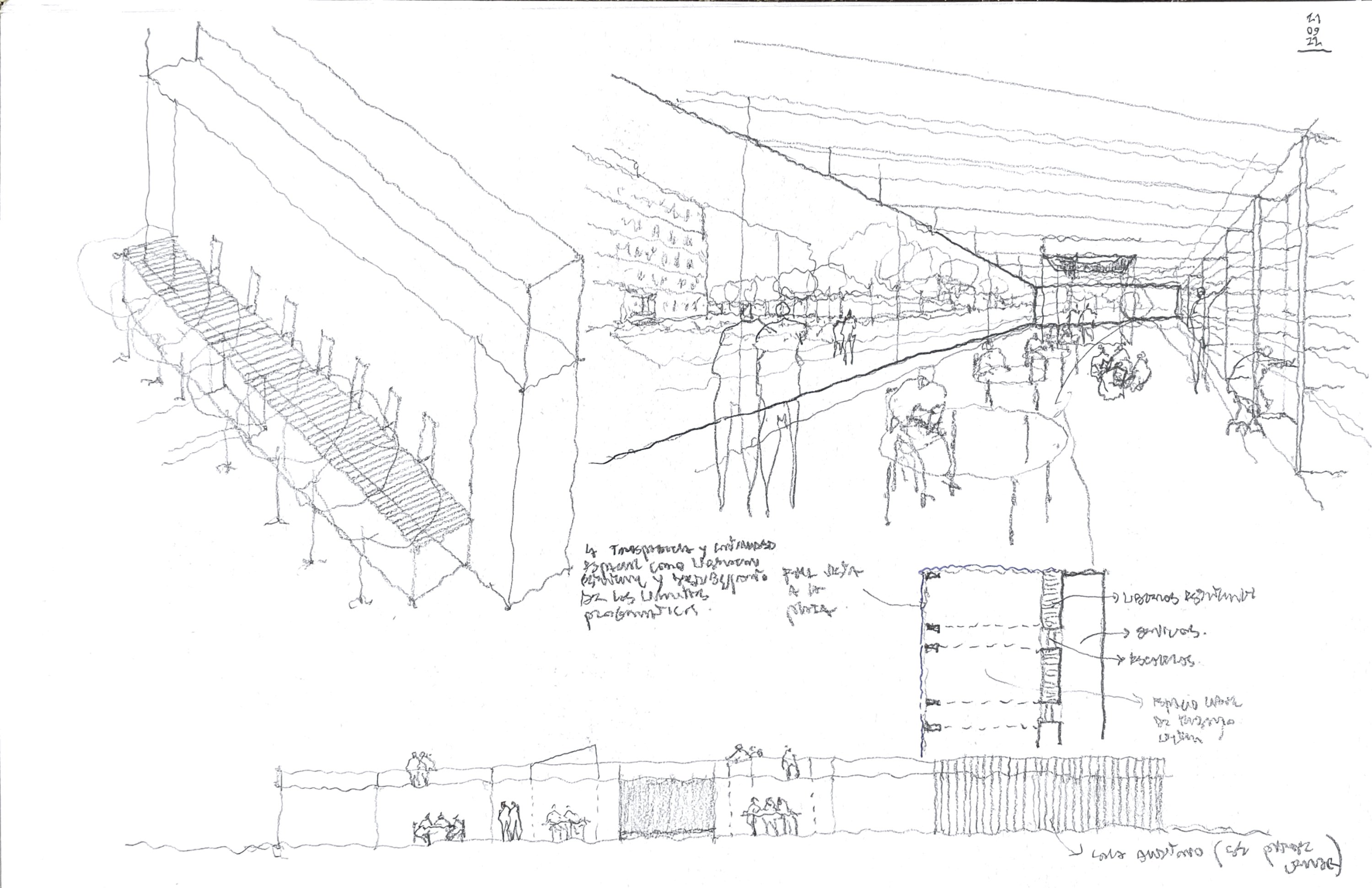 Boceto Biblioteca 1