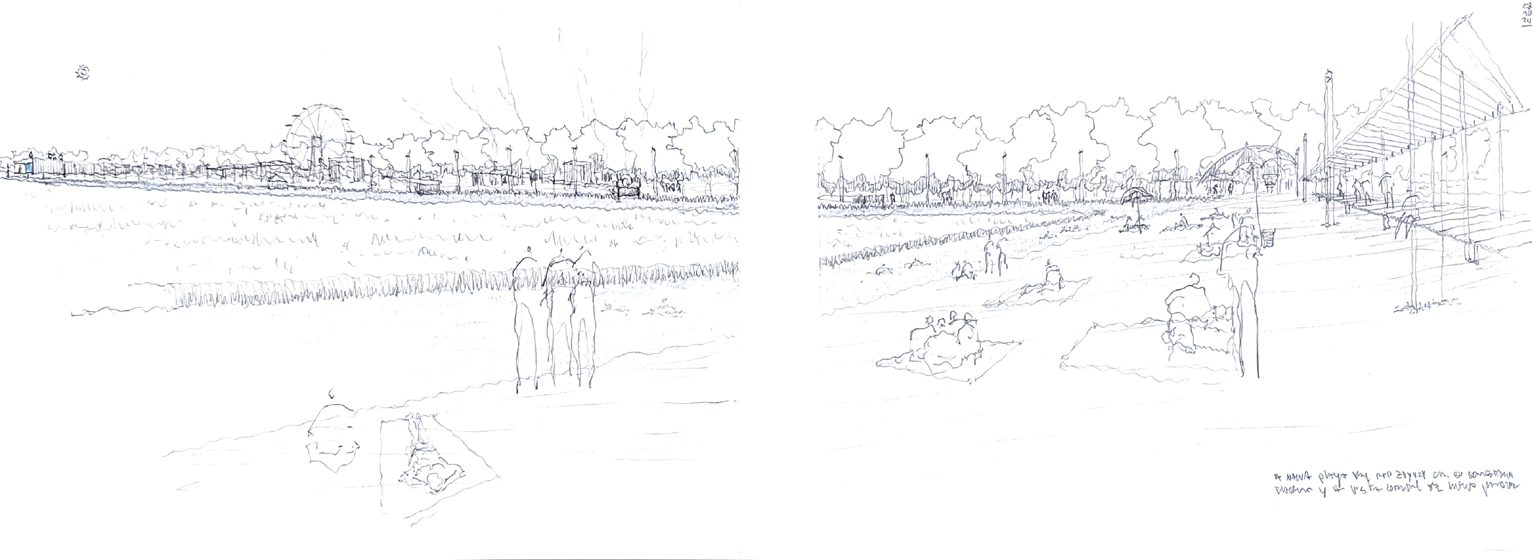 Boceto Parque Borodyanka 1