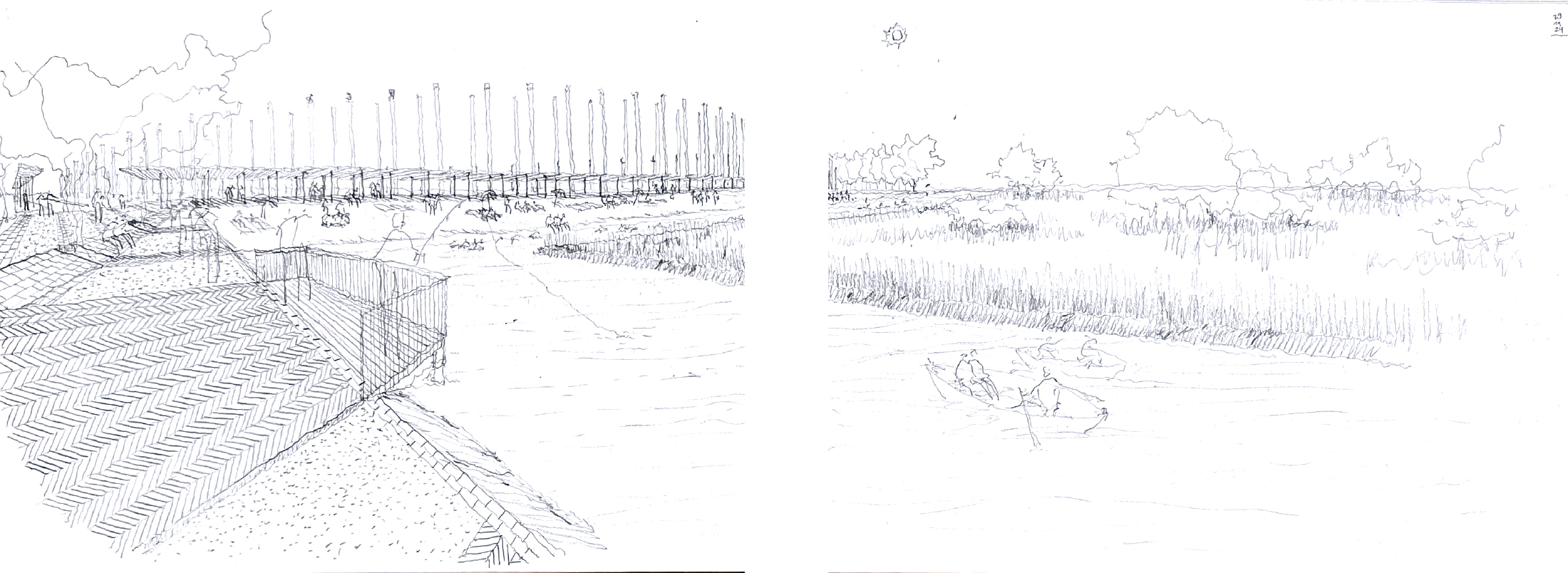Boceto Parque Borodyanka 2