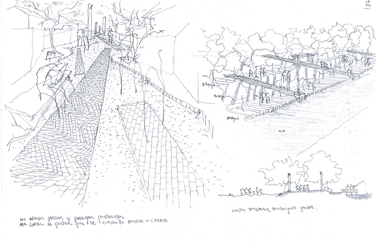 Boceto Parque Borodyanka 3