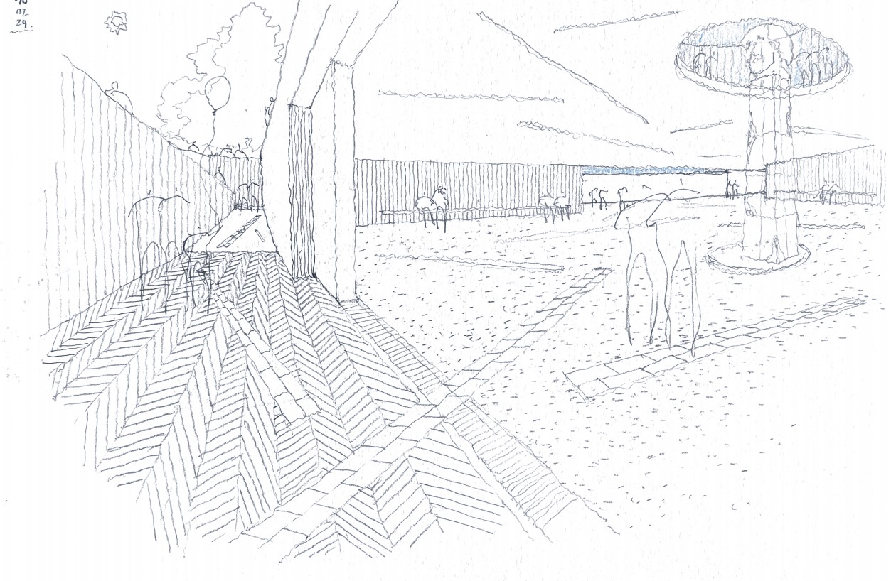 Boceto Parque Borodyanka 4