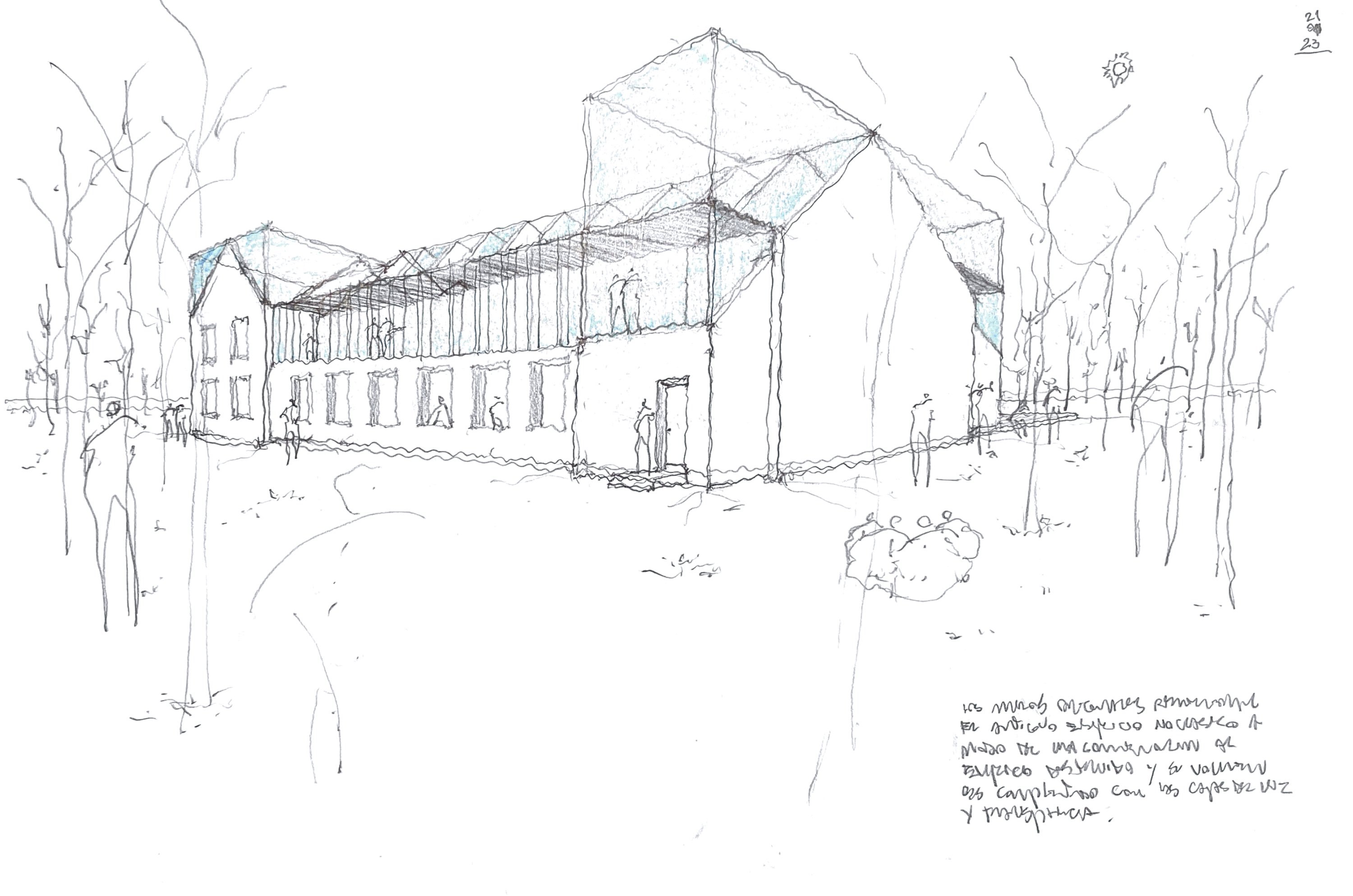 Boceto Casa Cuktura Ivanivka 2