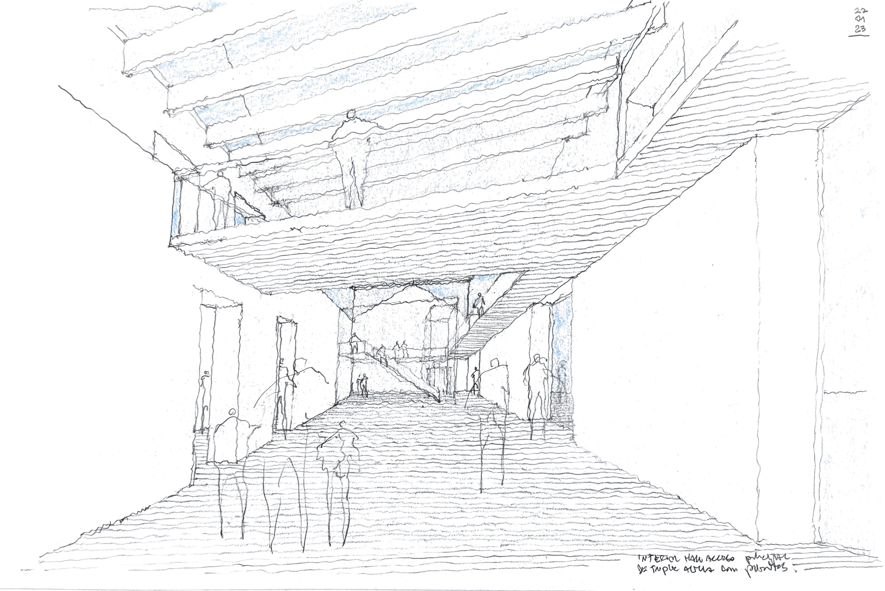 Boceto Casa Cuktura Ivanivka 3