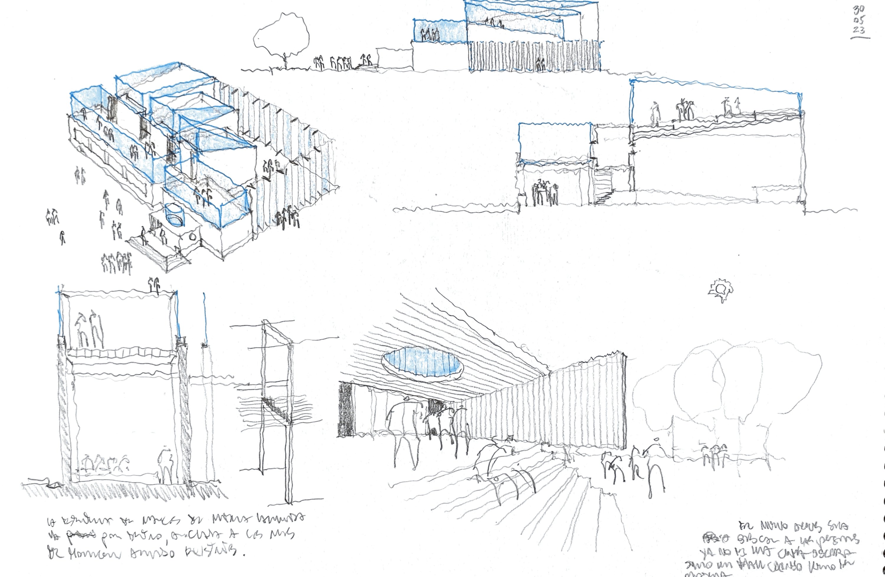 Boceto Centro de Innovación y Creatividad 2