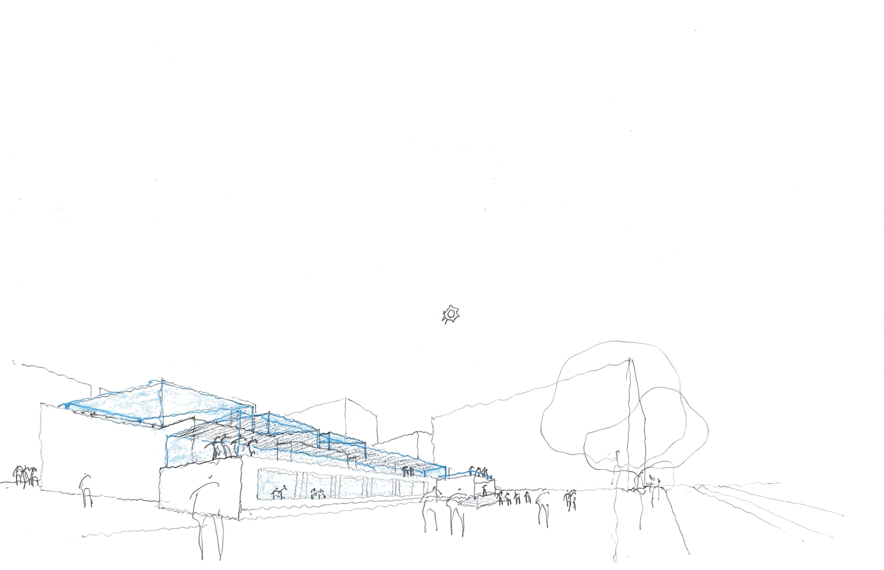 Boceto Centro de Innovación y Creatividad 3