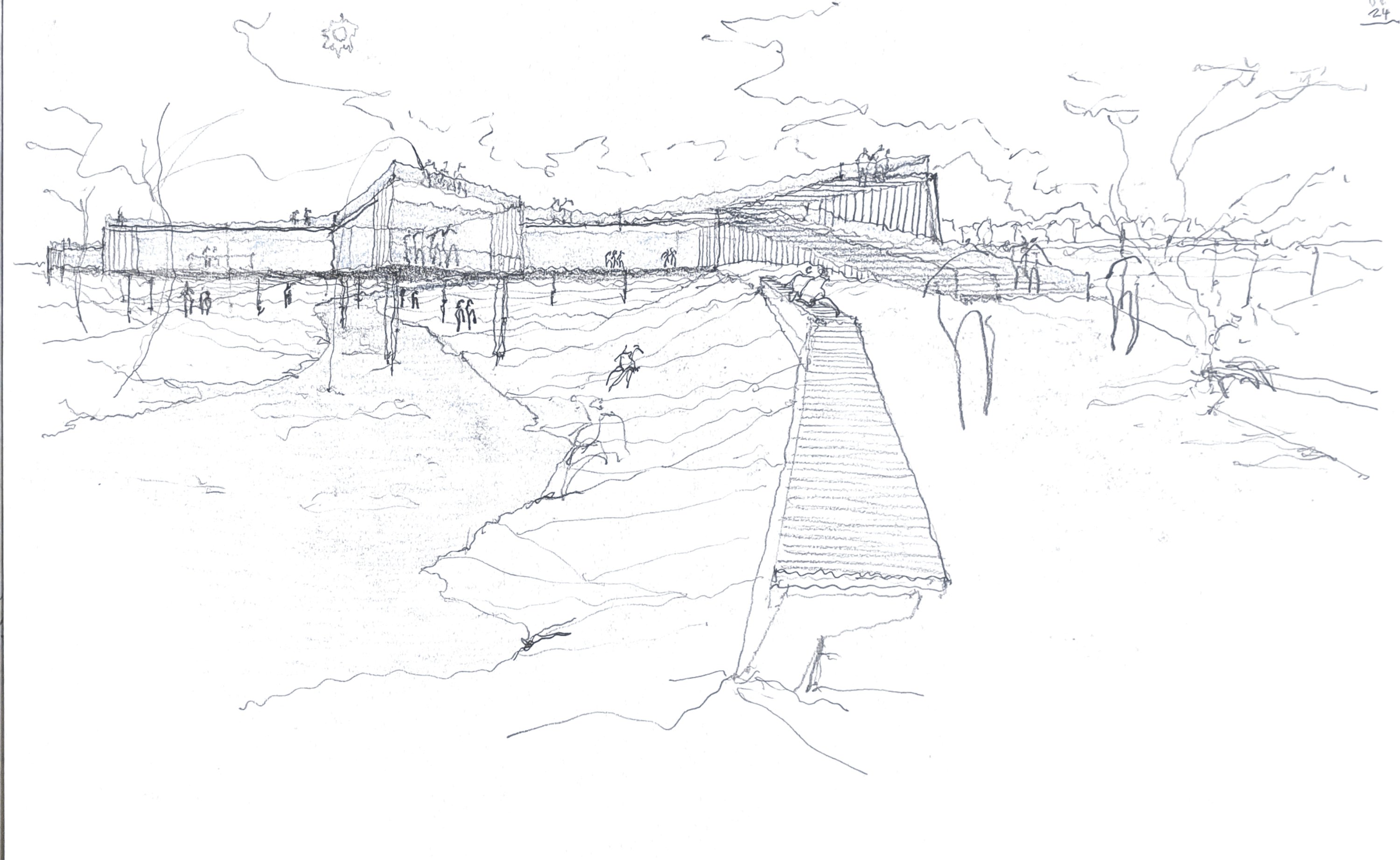 Boceto Parque Fluvial Kreminna 2