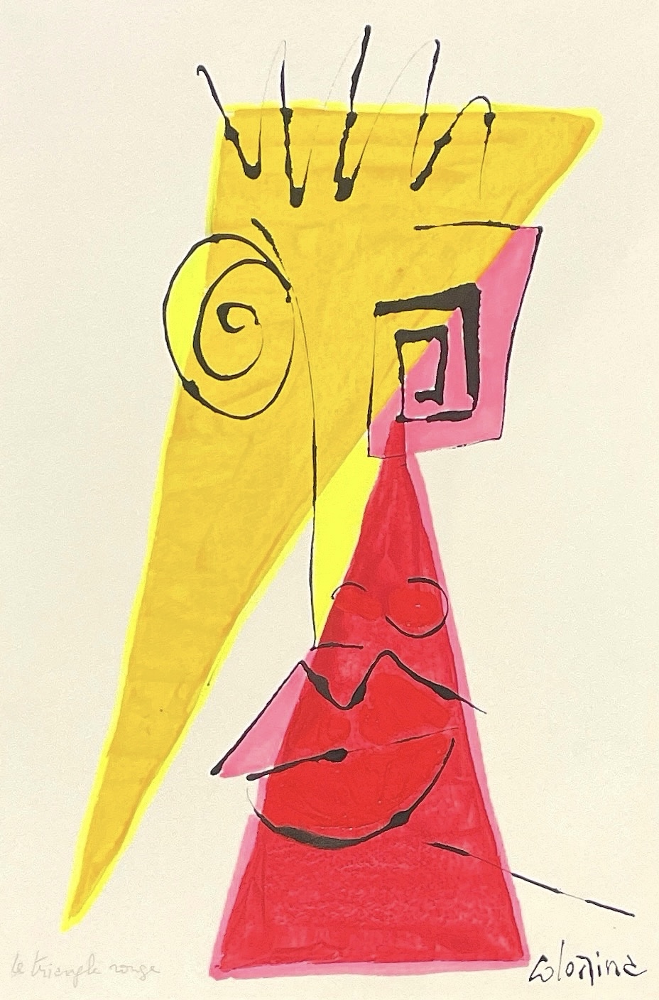 Le triangle rouge