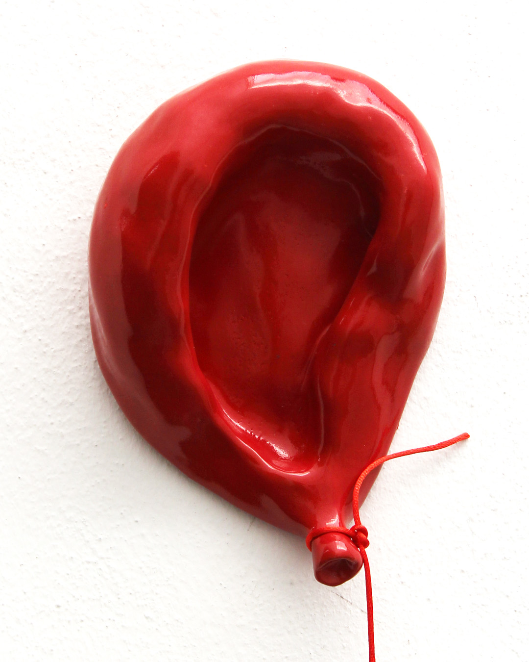 Bomba roja desinflada