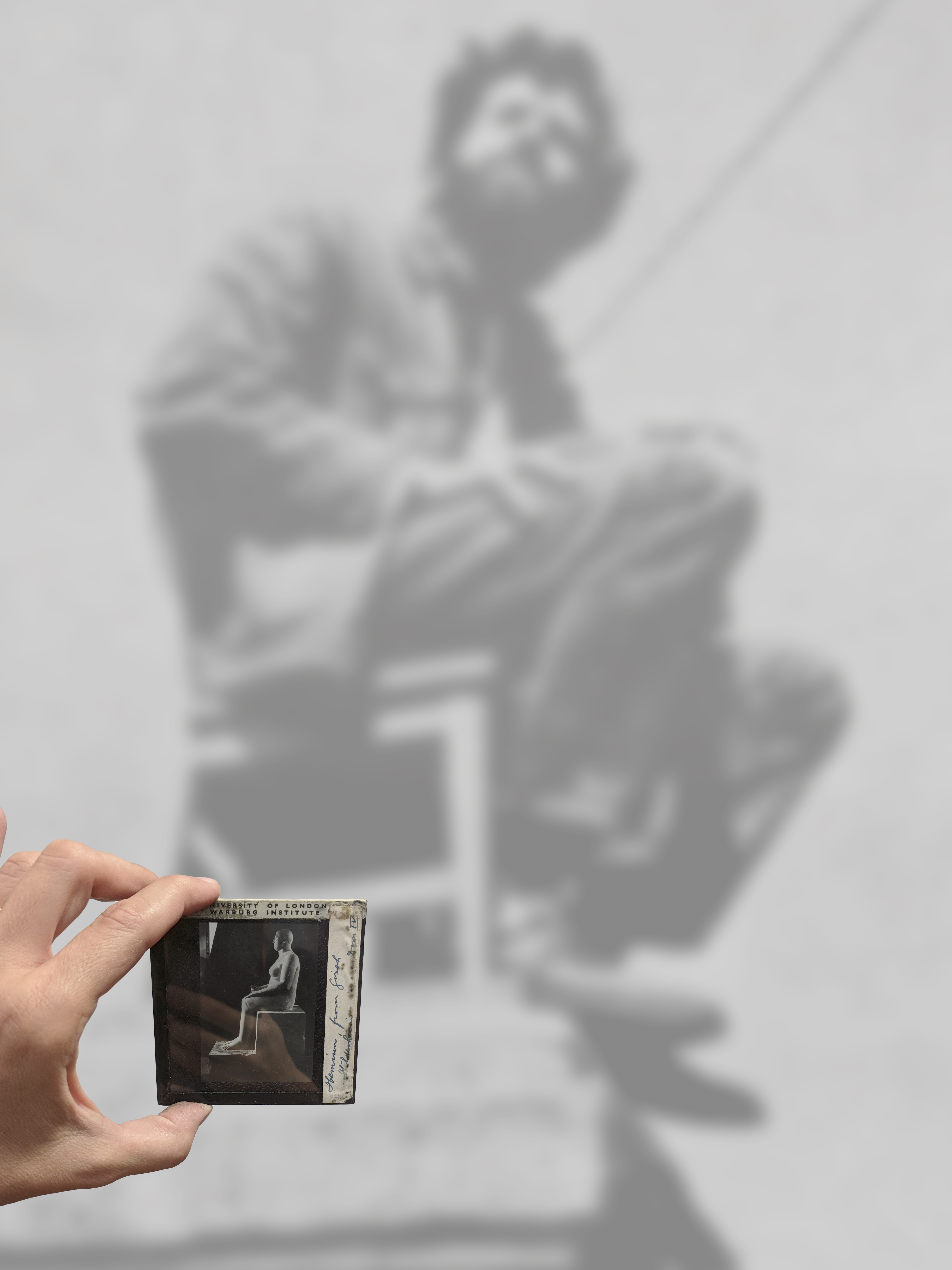 Seated man