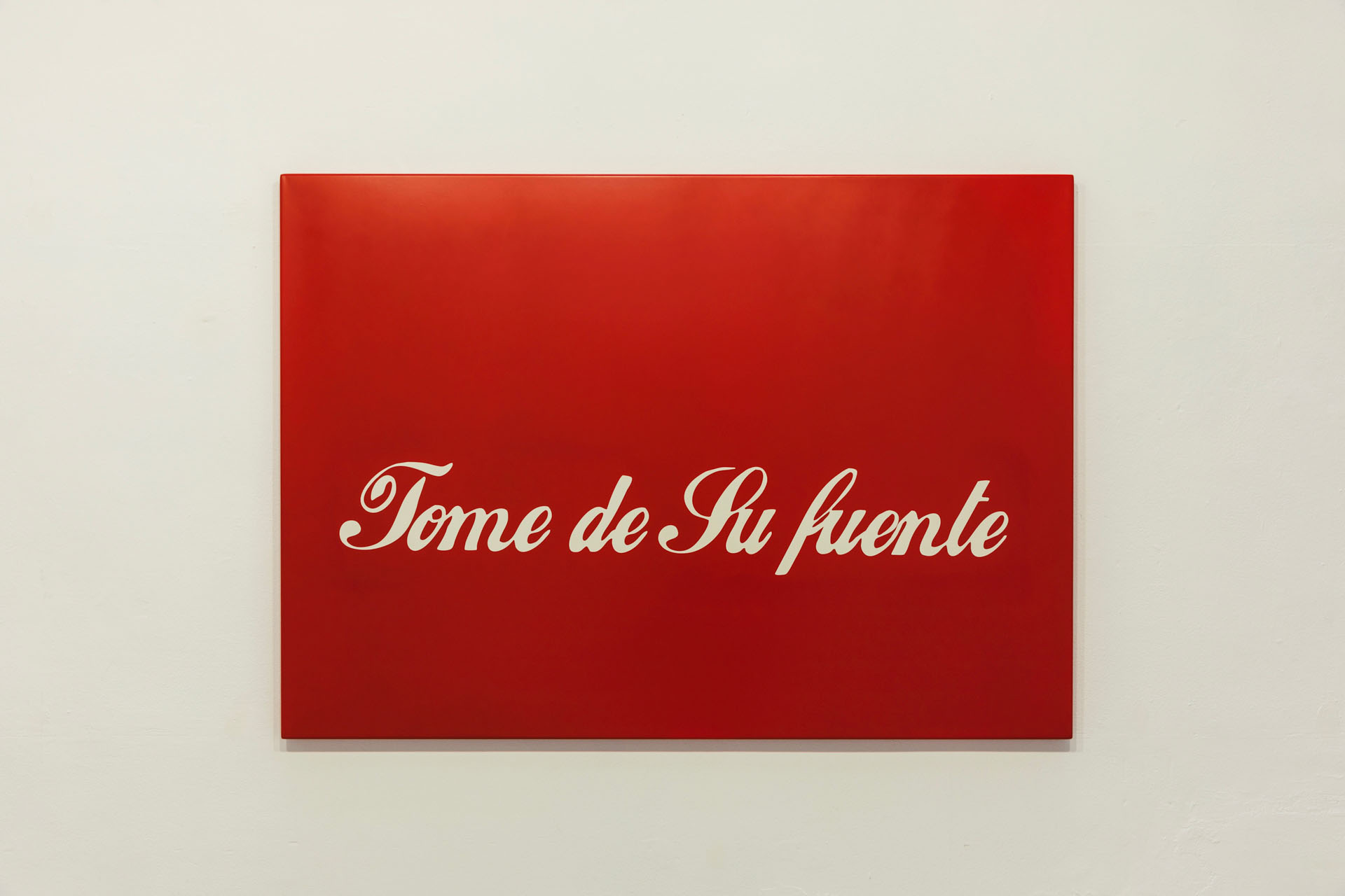 Tome de su fuente, Drink from the source