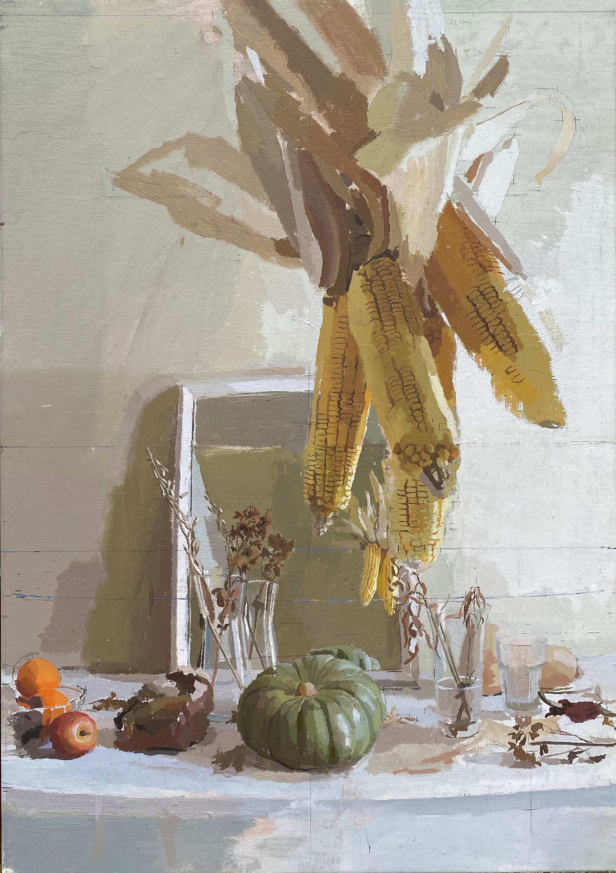 Bodegón con mazorcas (Vuelo de brujas)