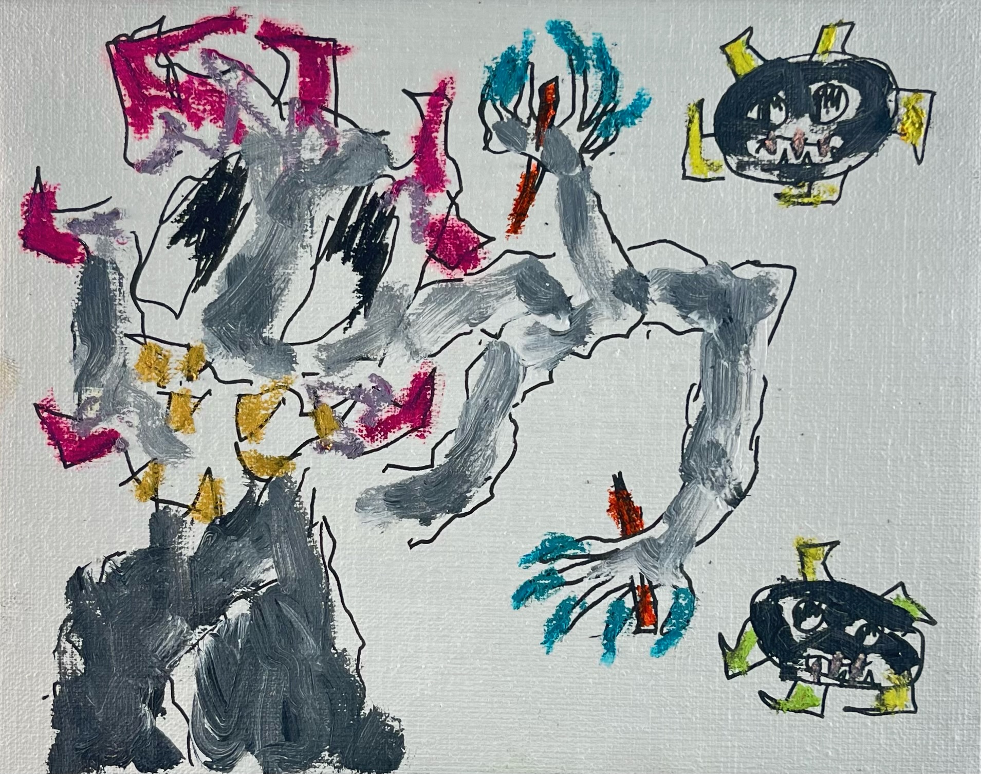 Dancing in a crazy way got rid of u