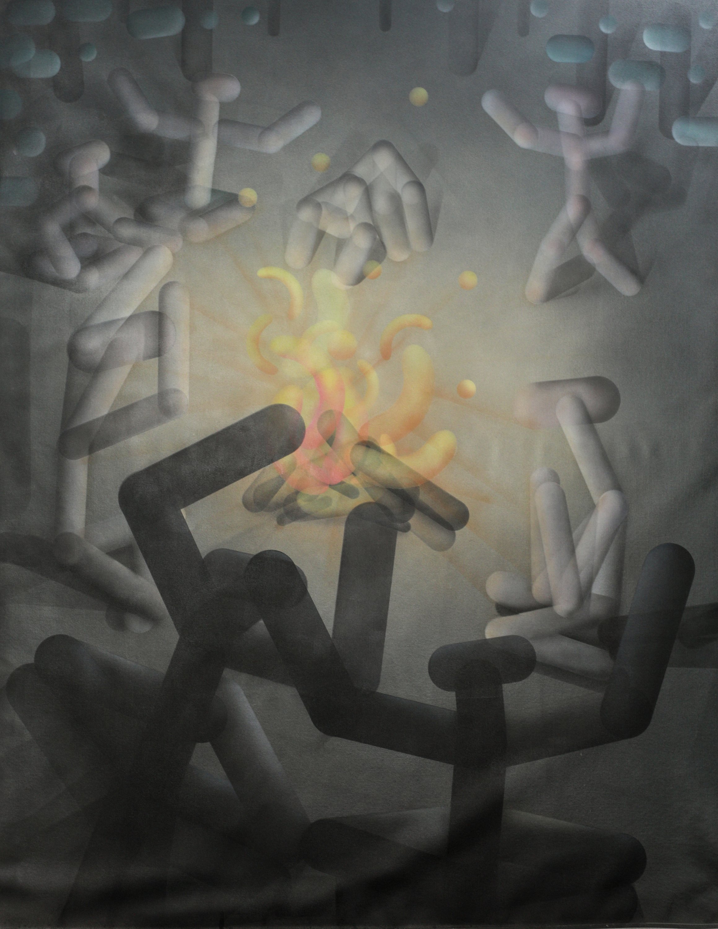 Nuestra especie se forjó alrededor del fuego, de día hablaban de cosas prácticas y de noche sobre mitos y leyendas