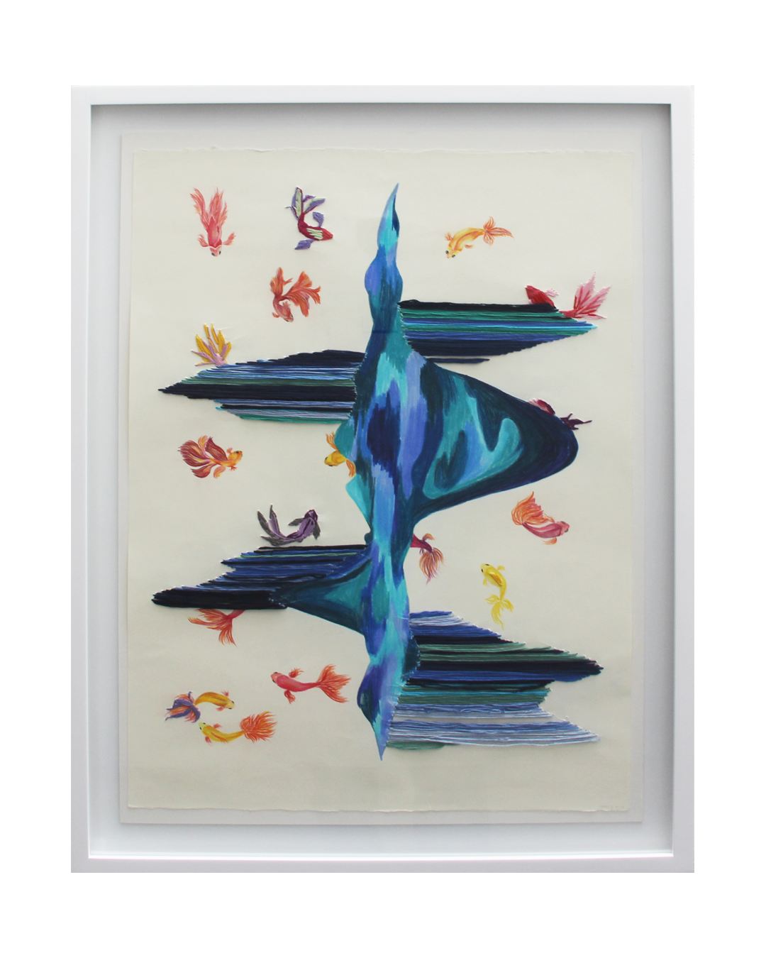 Hay muchos peces en el agua