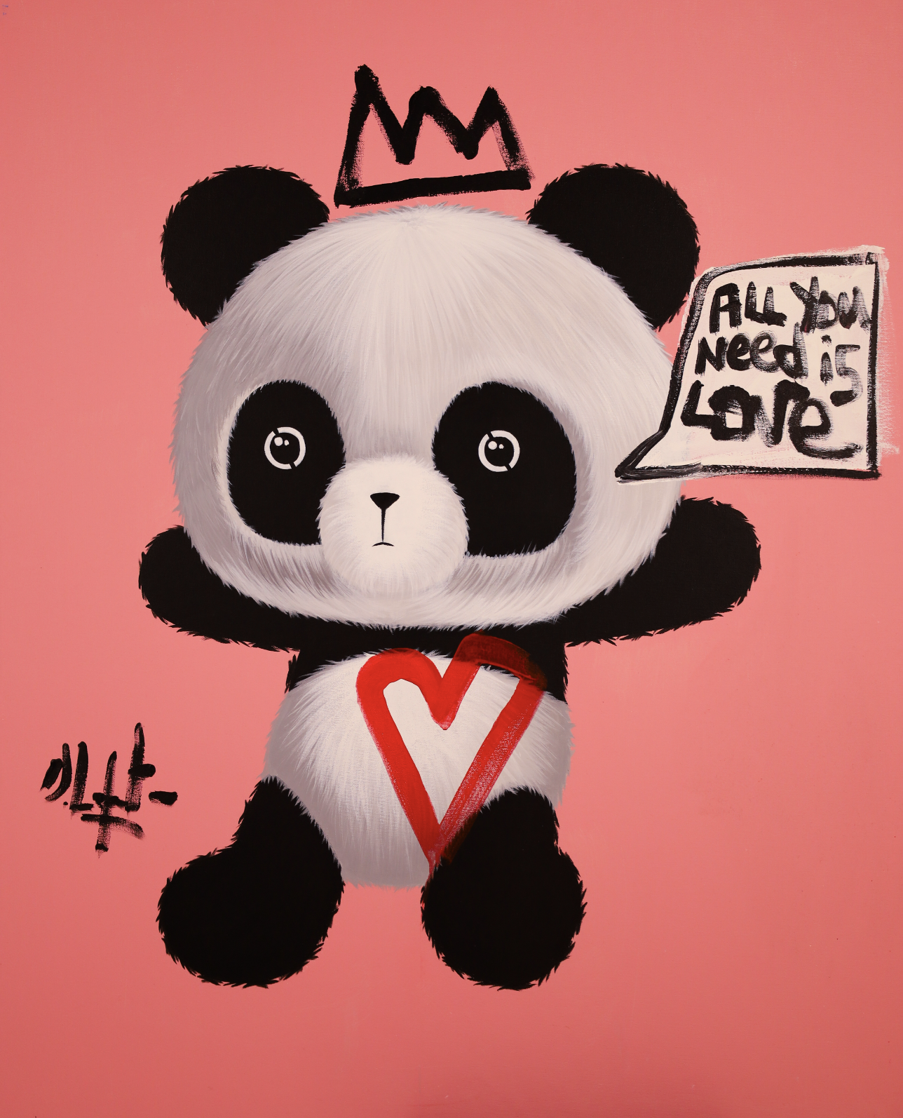Panda All you need is love