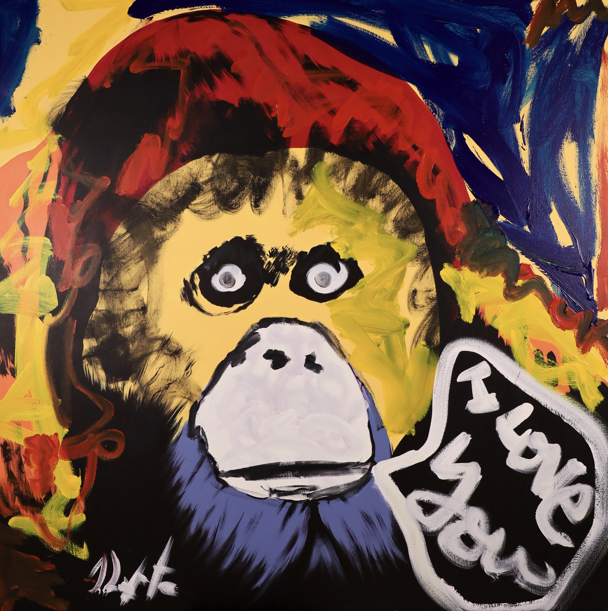 Mono Warhol I Love You