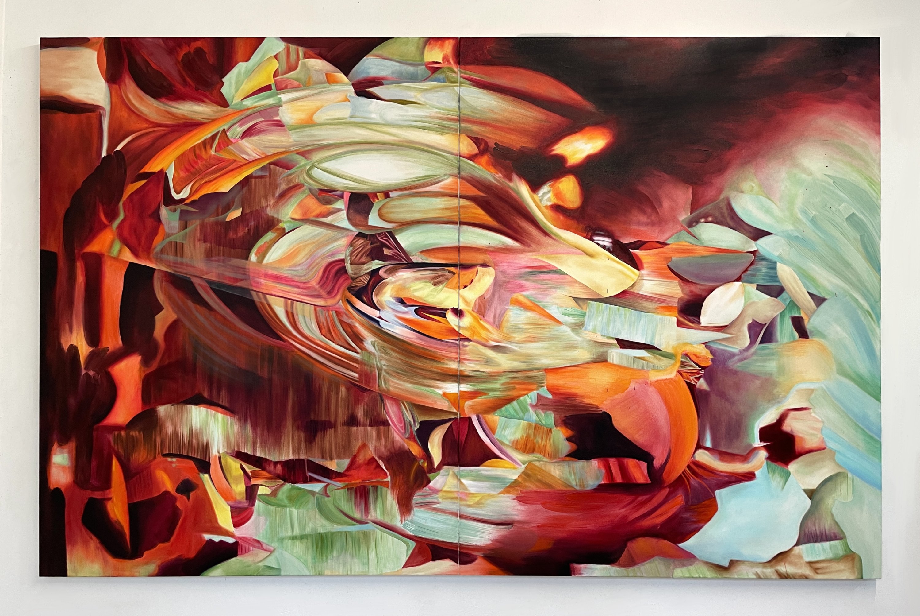 Beneath	these	racing	skies