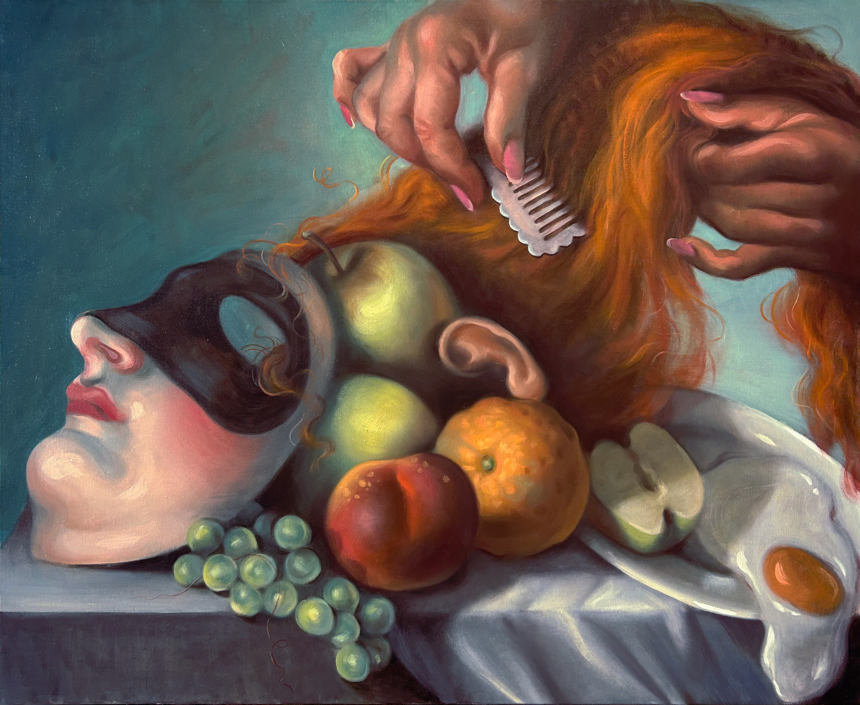 La gitana peinándose