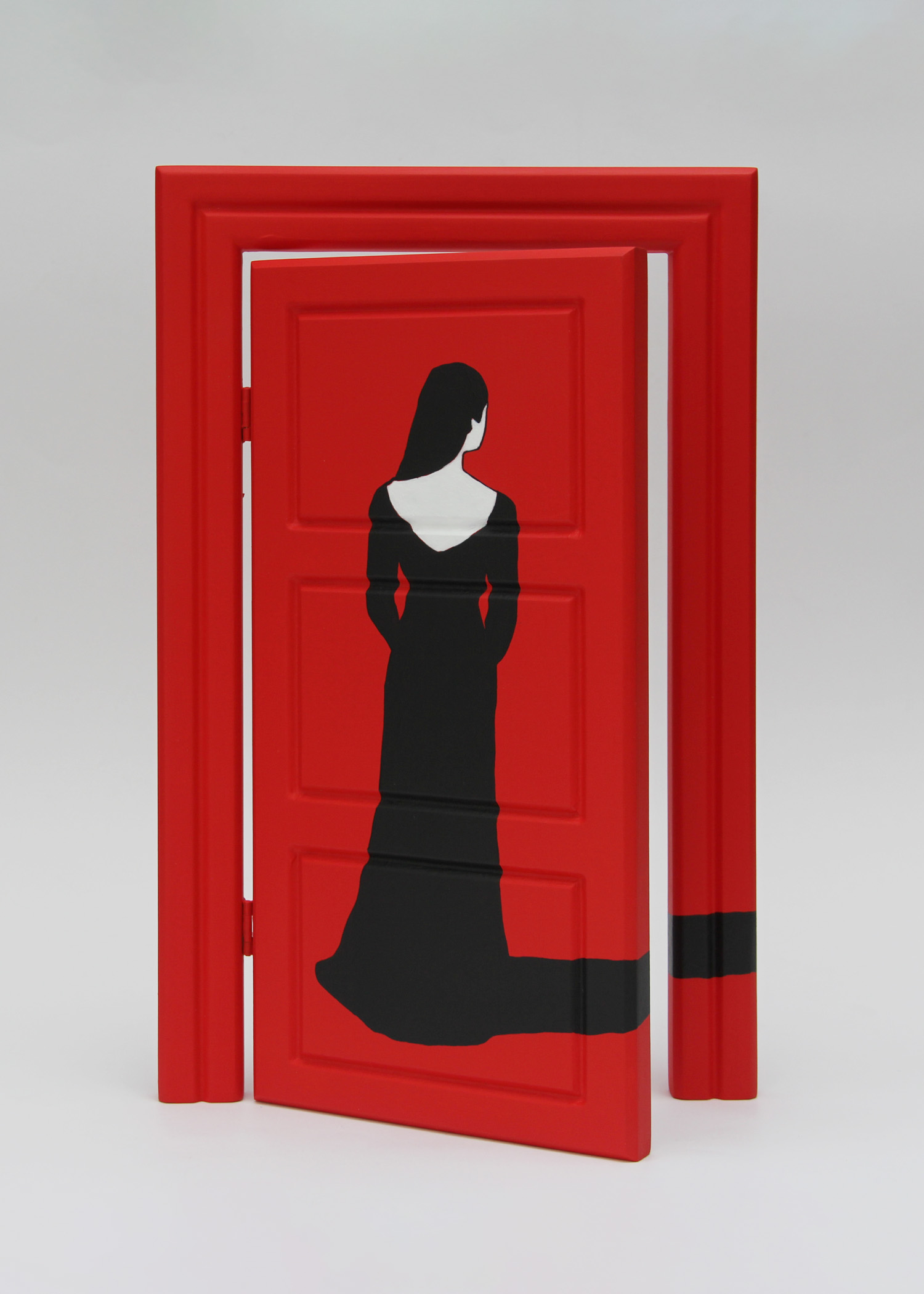 Visitante rojo 9 (mujer)