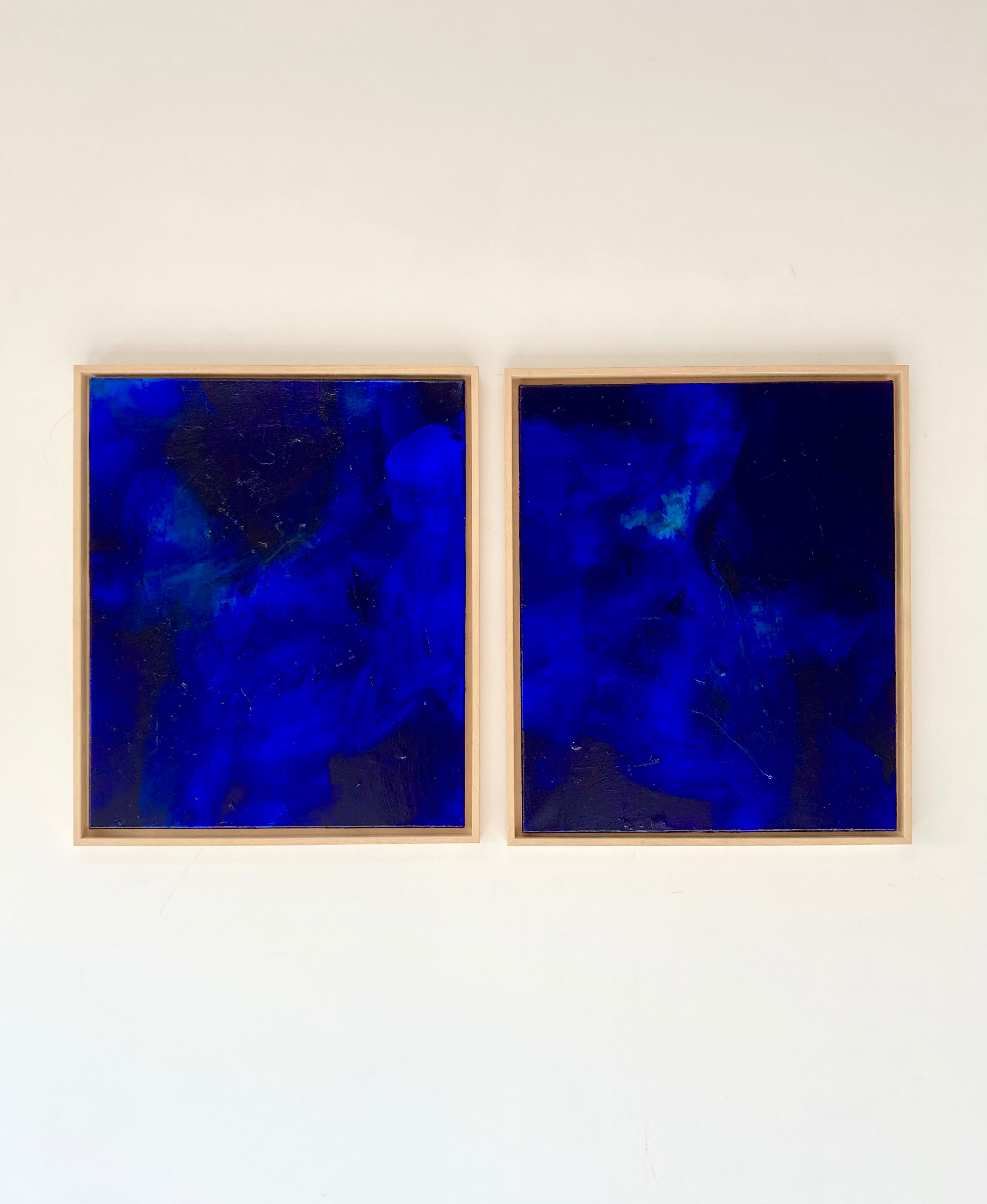 Deep Blue Diptych