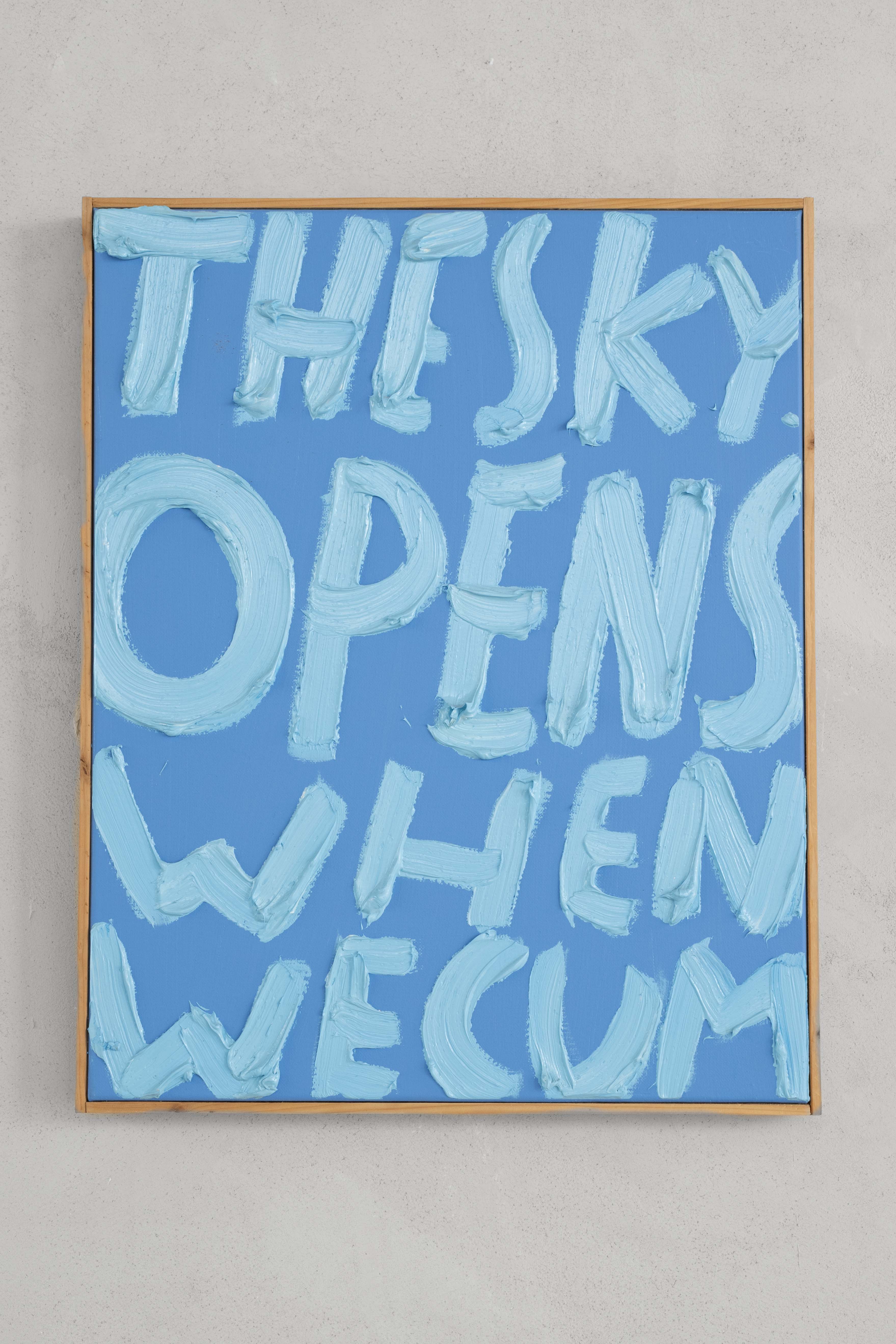 The Sky Opens When We Cum