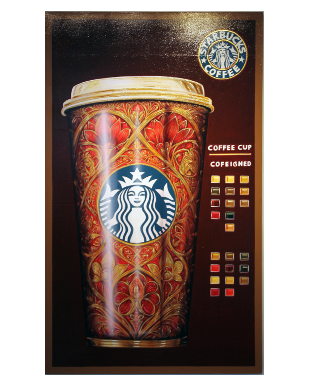 De la serie Vitrinas tierra móvil (Starbucks)