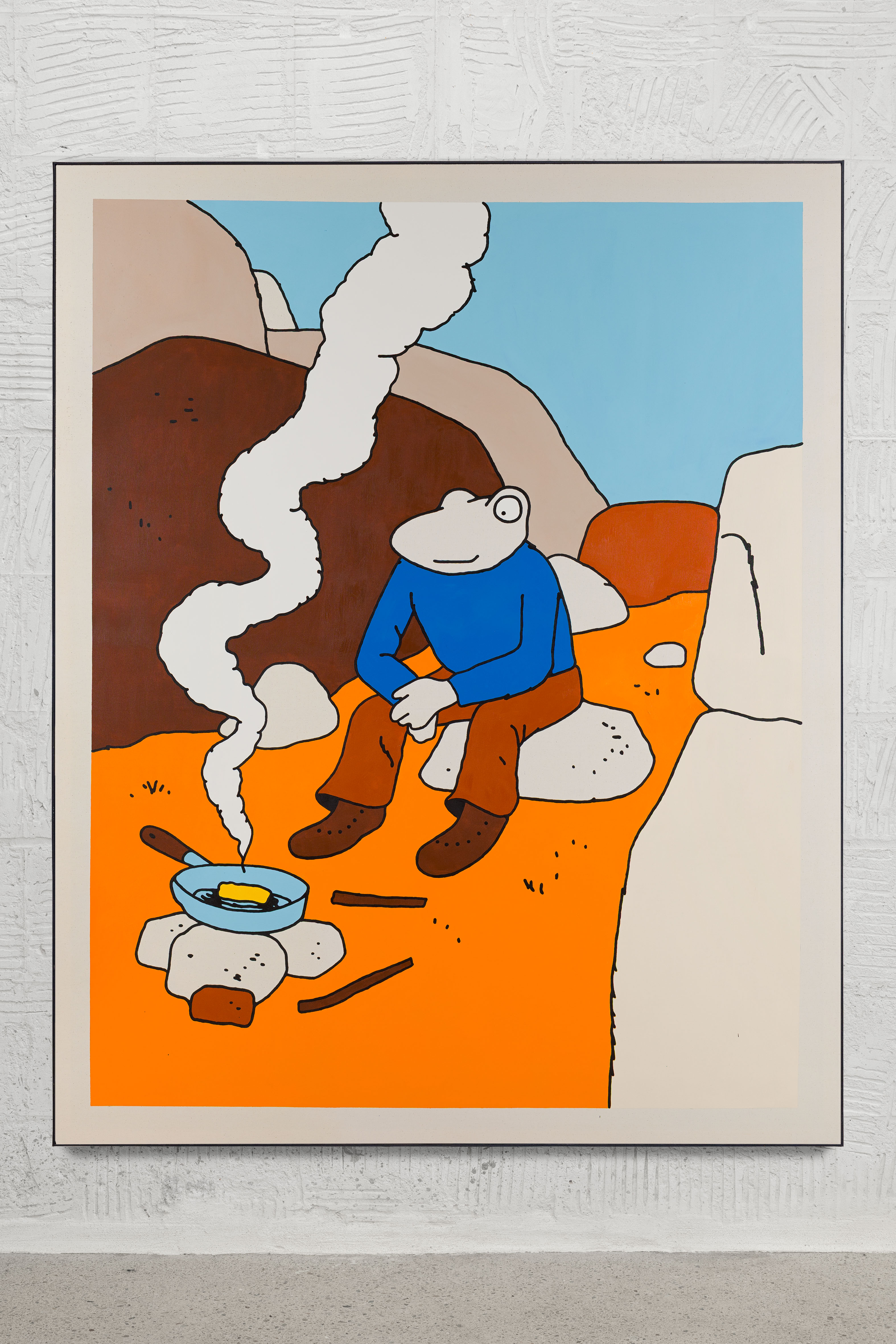 Breakfast (to Hergé),