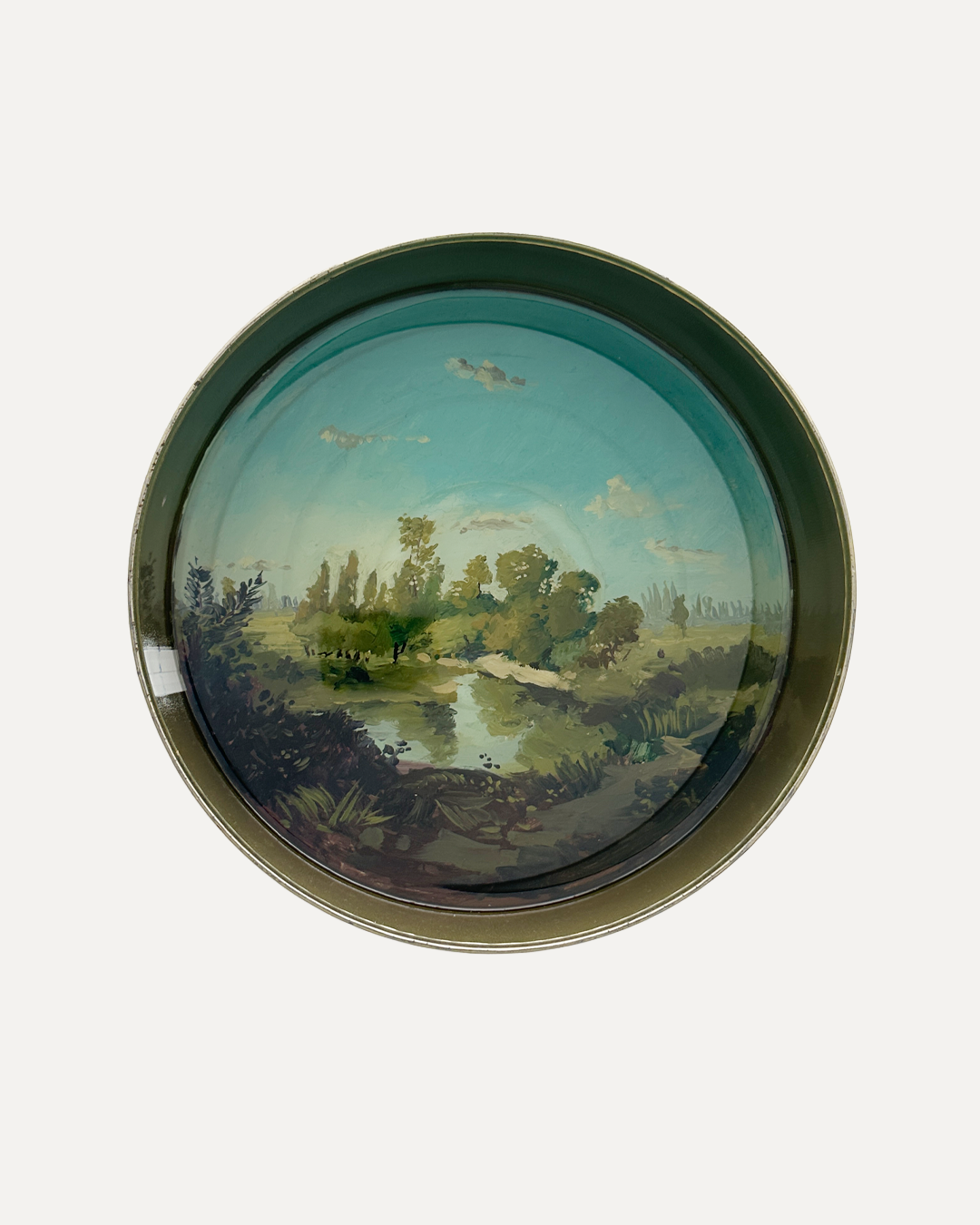De la serie Ultramarinos, capítulo: fragmento de una obra de Théodoro Rousseau II, escuela francesa de Barbizón.