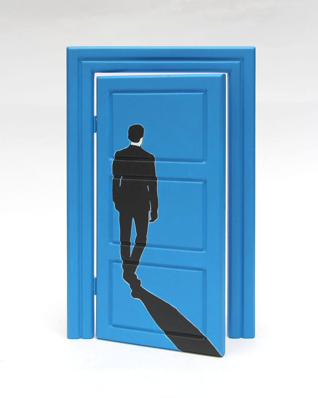 Visitante azul oscuro 