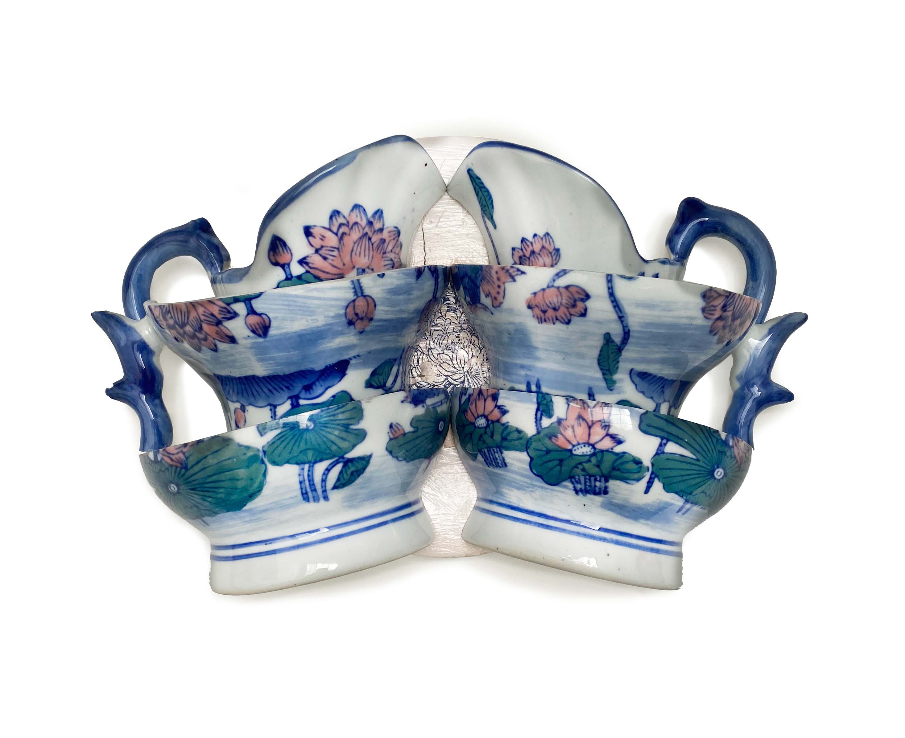 Interferencia dentro de la fragilidad. Serie porcelana china No. 7