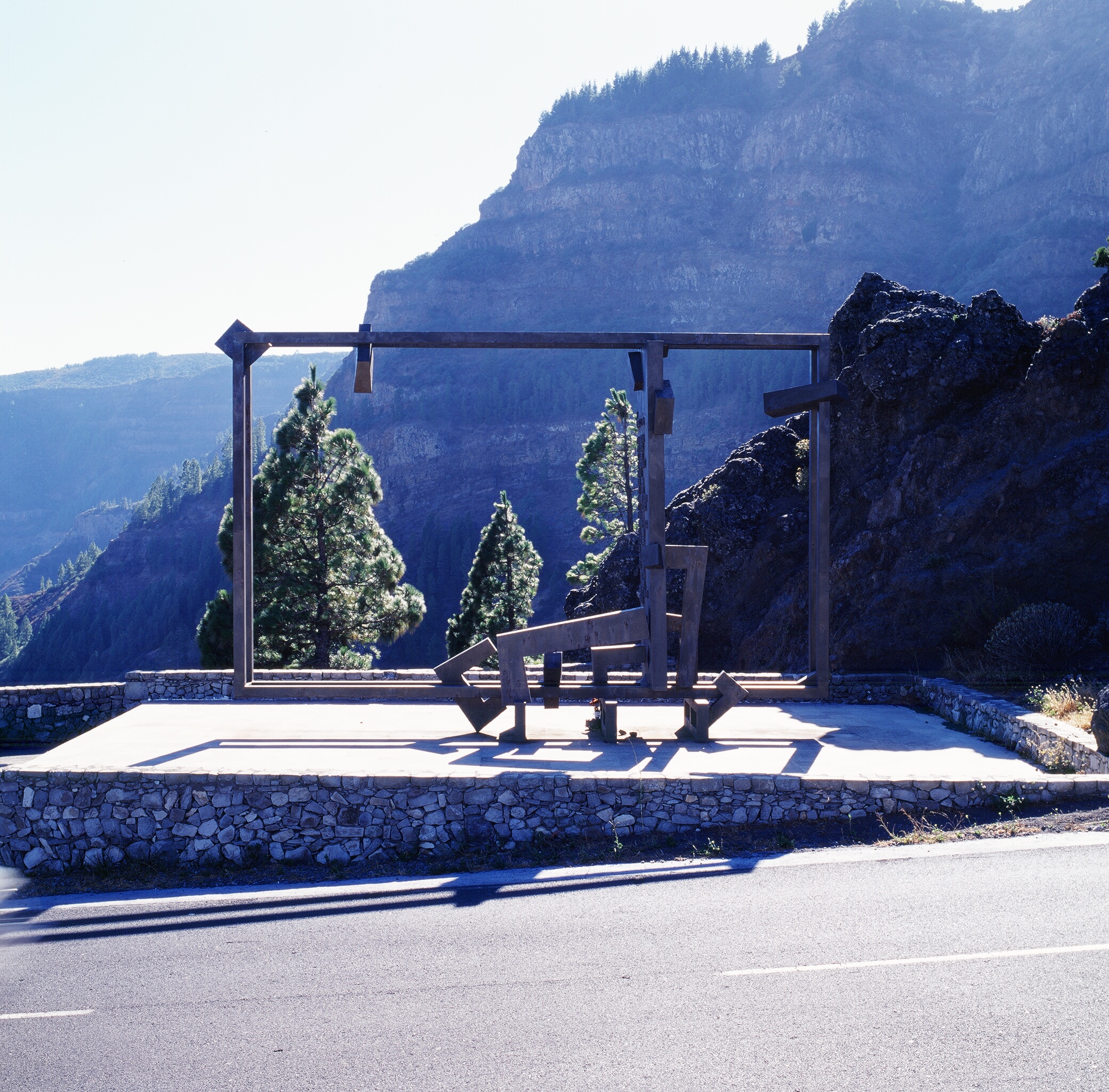 Monumento a las víctimas del incendio de la Gomera