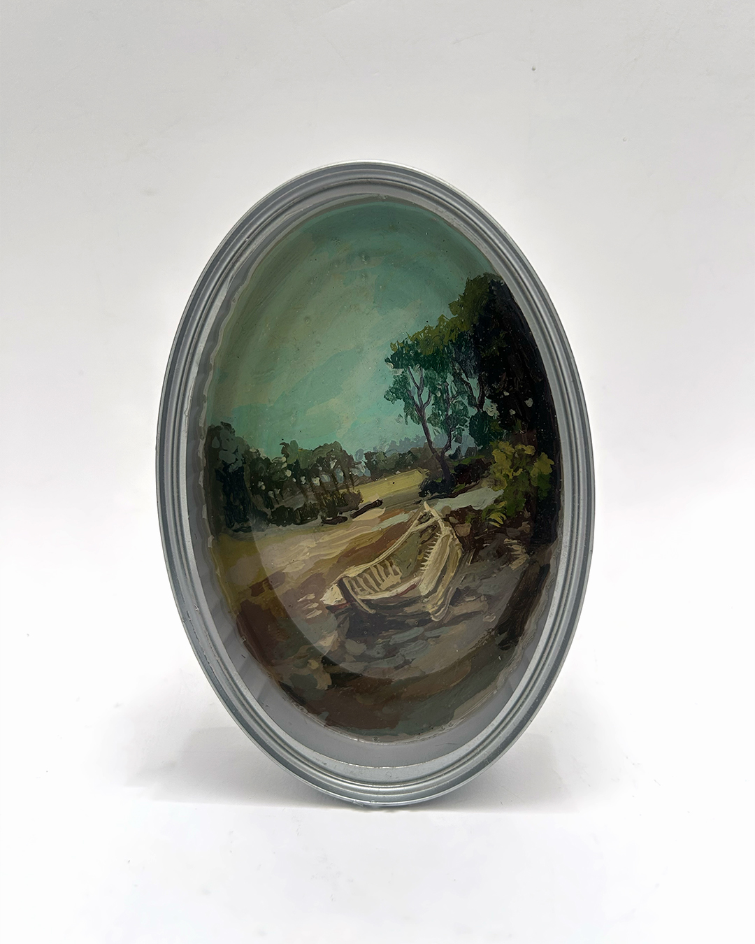 De la serie “Razón y política de la pintura”, un fragmento de una obra de John Constable, Escuela Inglesa.