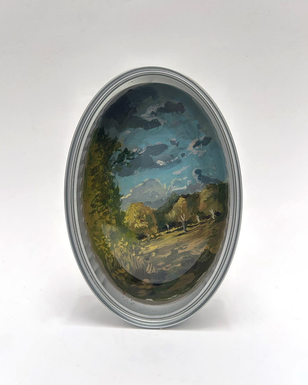 De la serie “Razón y política de la pintura”, una alusión a una obra de la Escuela de Barbizon.